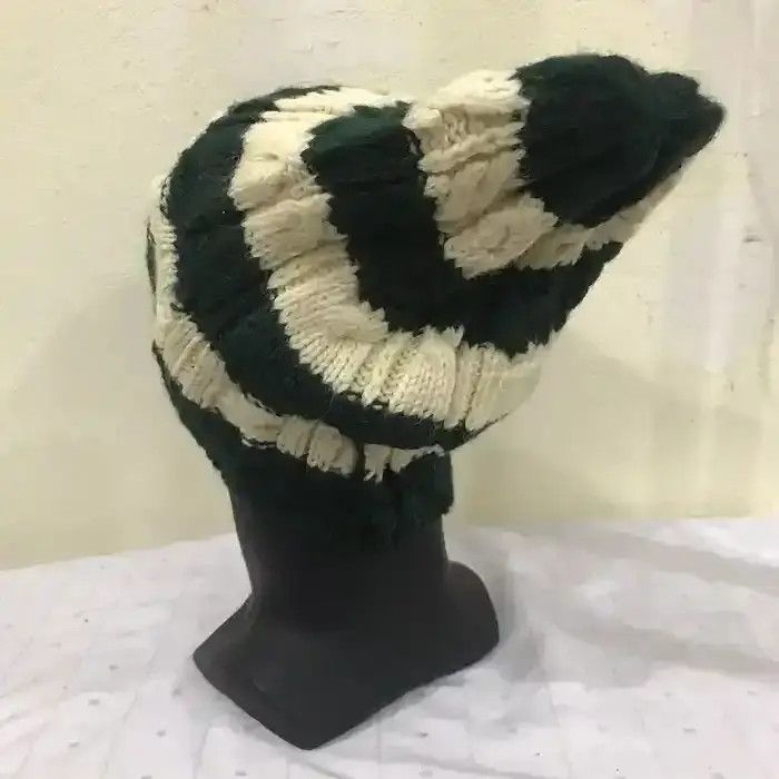 Highland 2000 × Vintage Highland 2000 Stripe Design Beanie Hat Size ONE SIZE - 4 Thumbnail