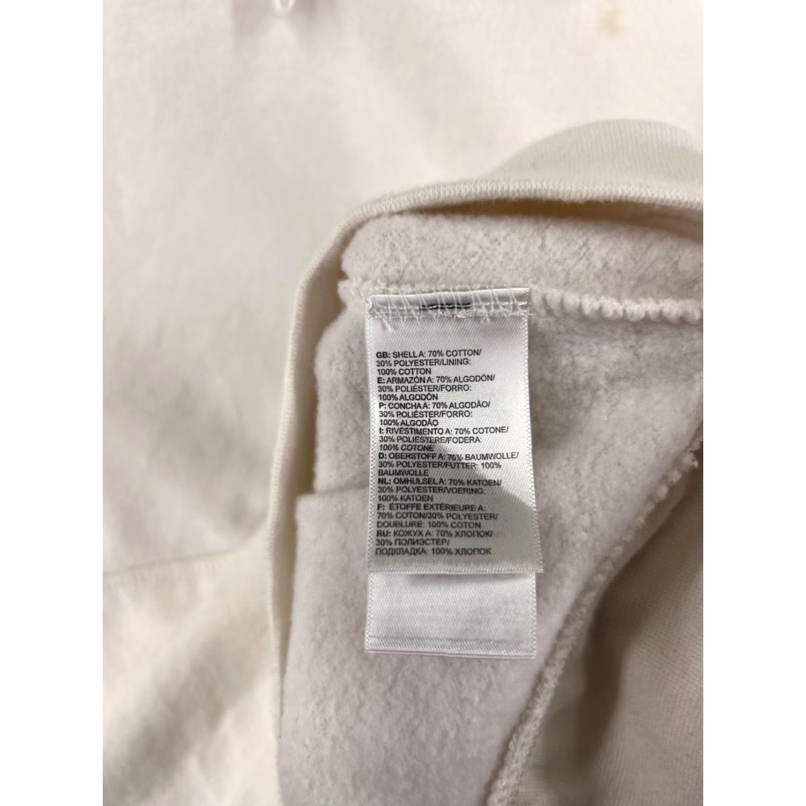 The North Face The North Face Sweater Womens Large White Purple Pullover Hoodie Jersey Cotton Size L / US 10 / IT 46 - 5 Thumbnail