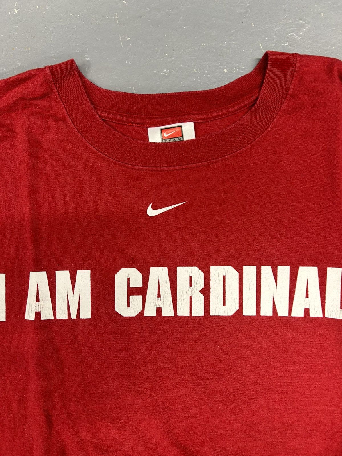 Nike × Vintage Crazy Vintage Y2K Essential Red Stanford University T-Shirt Size US XL / EU 56 / 4 - 3 Thumbnail