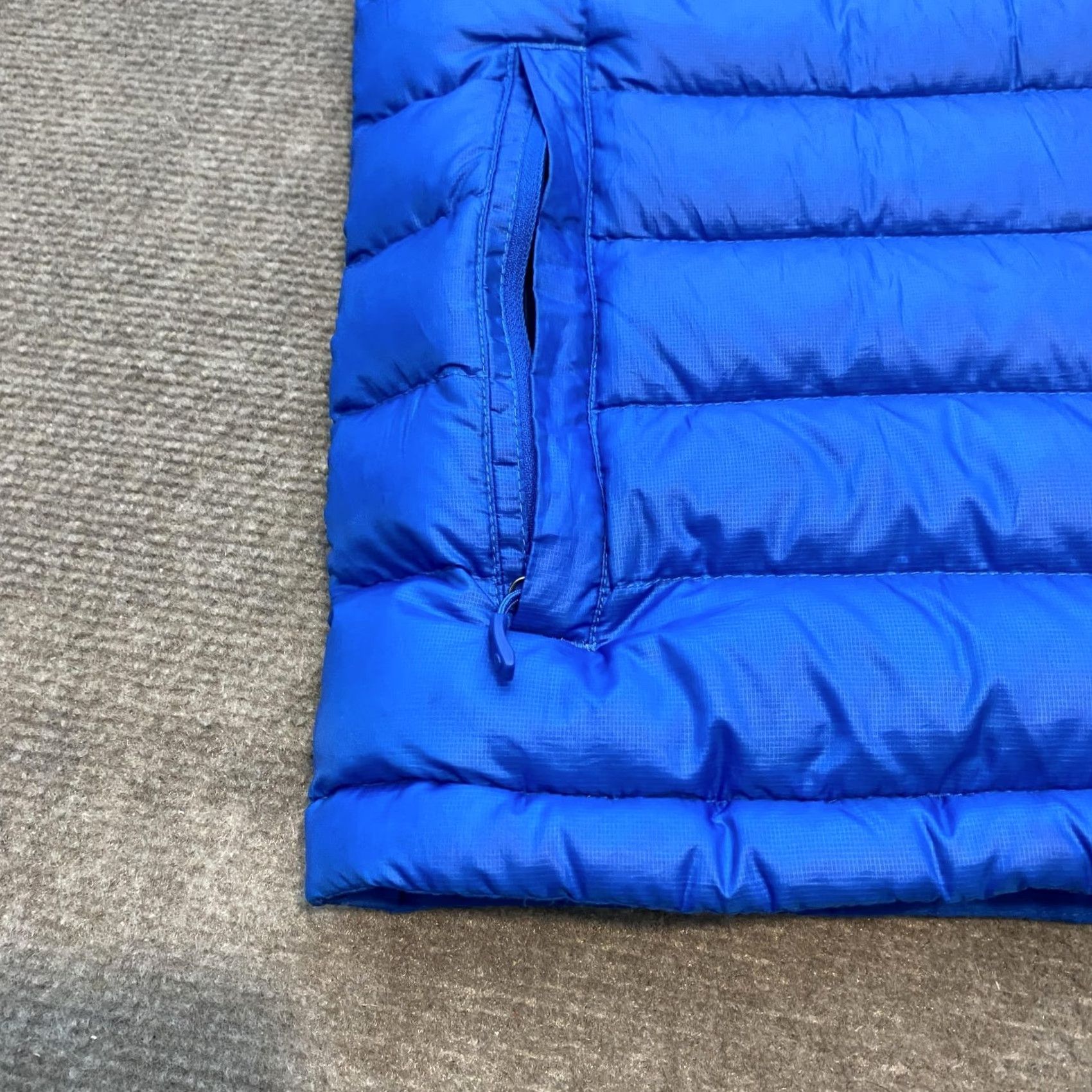 Marmot Marmot Jacket Mens Small Blue 700 Fill Down Puffer Full Zip Altered Sleeves Size US S / EU 44-46 / 1 - 5 Thumbnail
