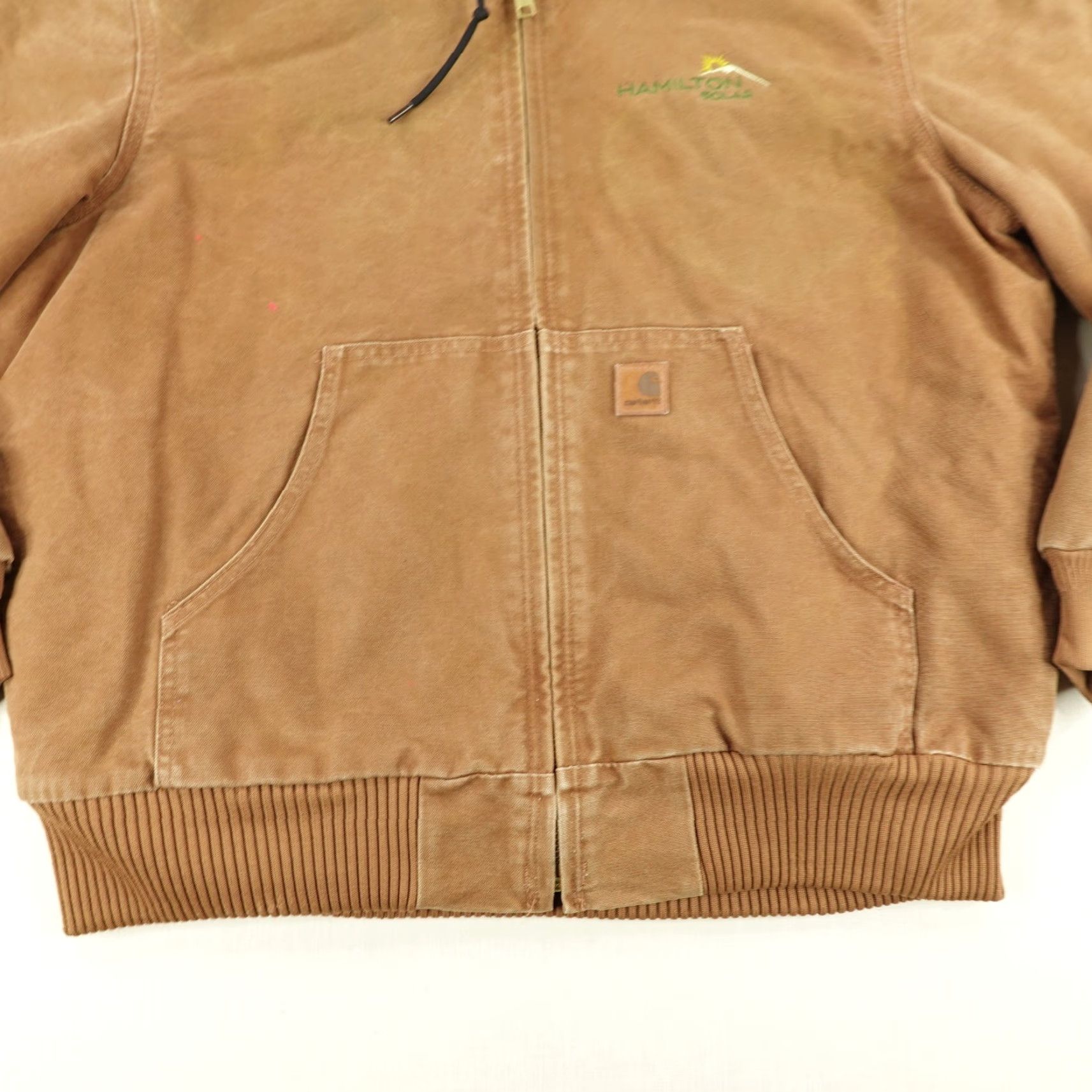Carhartt VINTAGE Carhartt Jacket Mens Large Brown Quilt Lined Insulated Active Jac Duck Canvas Size US L / EU 52-54 / 3 - 5 Thumbnail