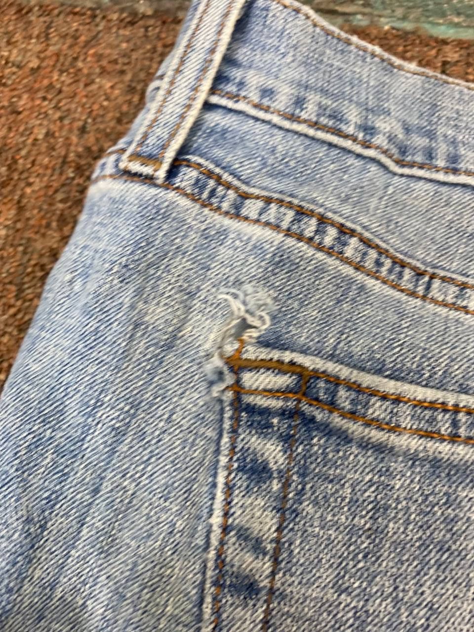 Levi's vintage levis 515 bootcut flare denim nice design Size US 37 - 7 Thumbnail