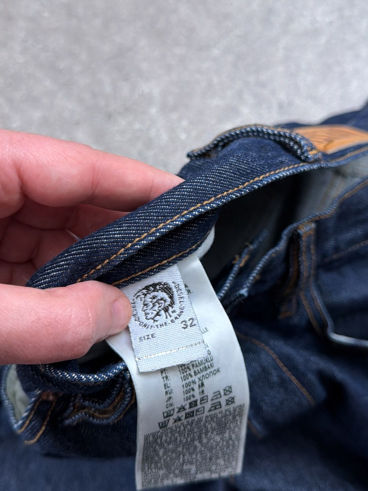 Diesel Diesel D macs raw denim jeans baggy skate Size US 32 / EU 48 - 7 Thumbnail