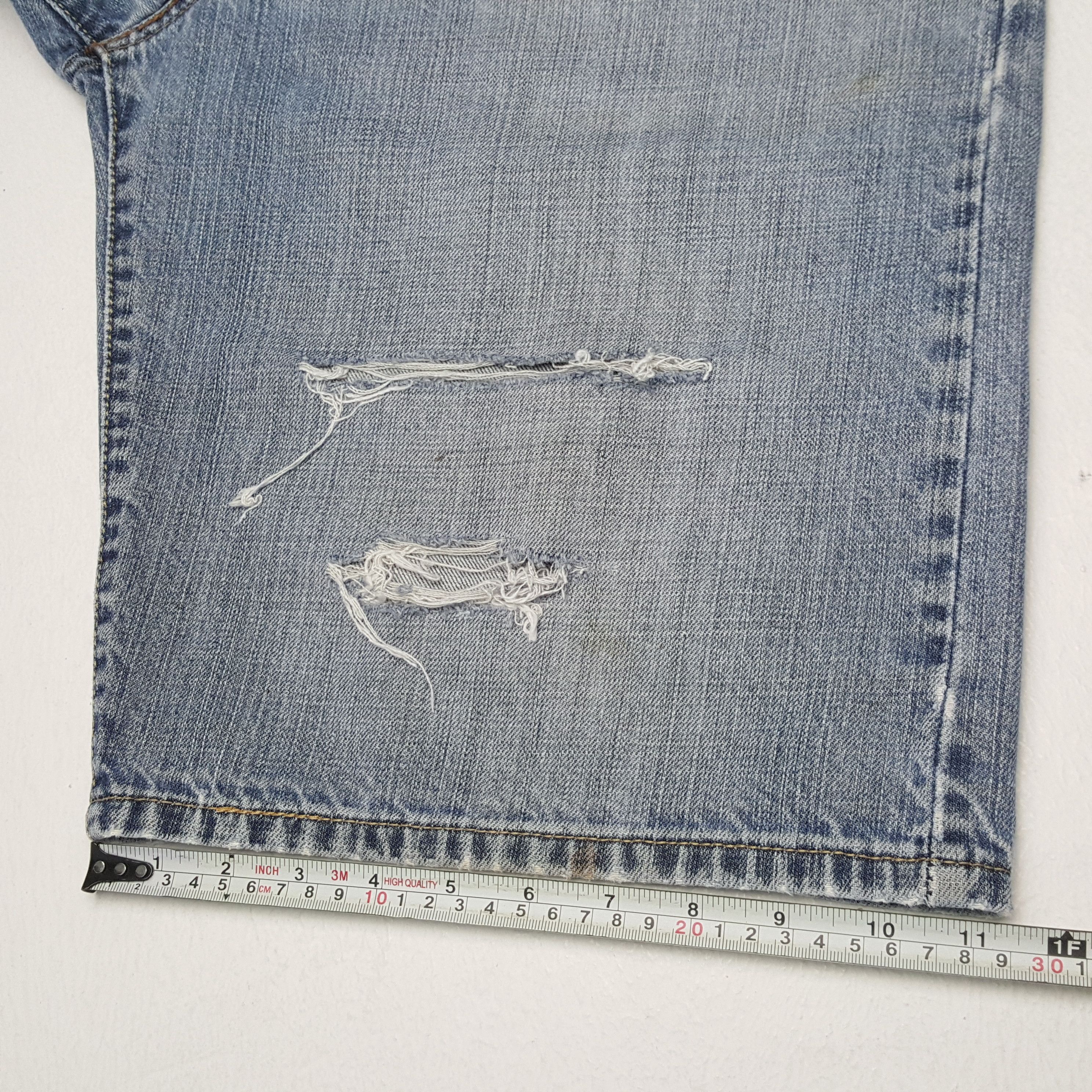 Levi's × Vintage Vintage LEVI'S American Style Distressed Shorts Jeans Size US 34 / EU 50 - 8 Thumbnail