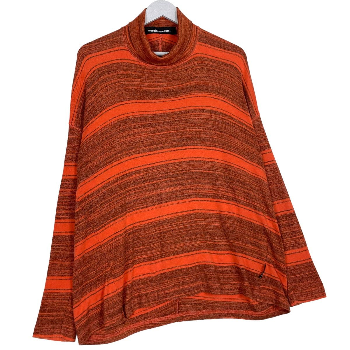 Issey Miyake × Japanese Brand × mercibeaucoup 💥MERCIBEAUCOUP ISSEY MIYAKE STRIPE LONGSLEEVE Size US M / EU 48-50 / 2 - 3 Thumbnail