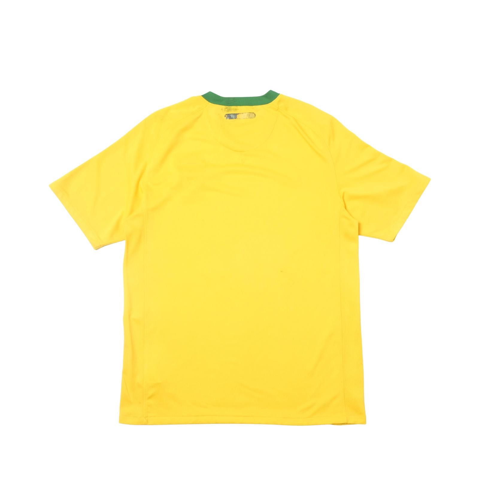 Nike 2010/11 Brazil Home Shirt Nike (M/L) Size US M / EU 48-50 / 2 - 2 Thumbnail