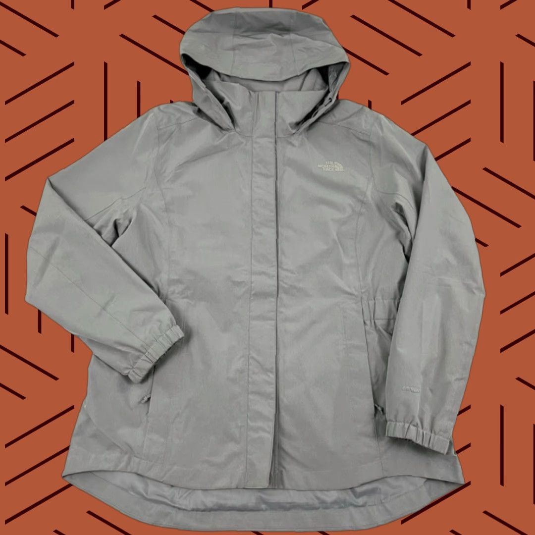 The North Face The North Face Resolve Parka II Jacket Womens XL Gray Hiking DryVent Rain Coat Size XL / US 12-14 / IT 48-50 - 1 Thumbnail