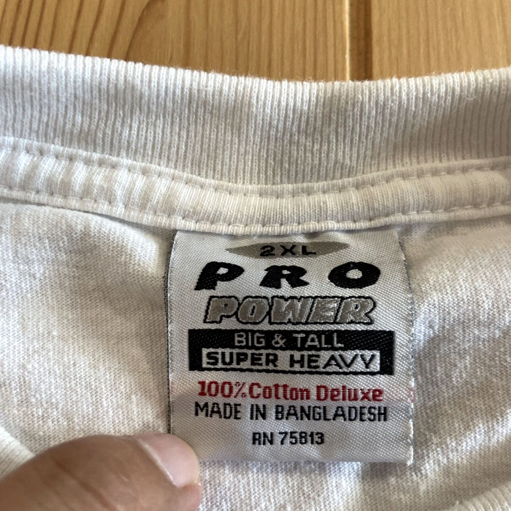 Vintage Pro Power Super Heavy T Shirt 2XL Tall Skull Smoking Y2K Rap Chain NYC Shirt Mens M&MS Hip Hop Vintage No Size US XXL / EU 58 / 5 - 5 Thumbnail