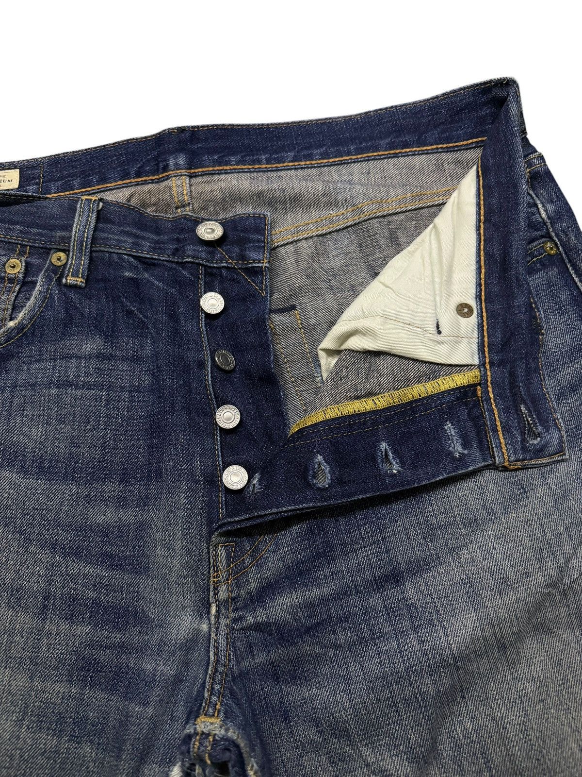 Levi's Vintage Levi’s 501 Big E Denim Jeans | Slim Straight | W34 Size US 34 / EU 50 - 9 Thumbnail