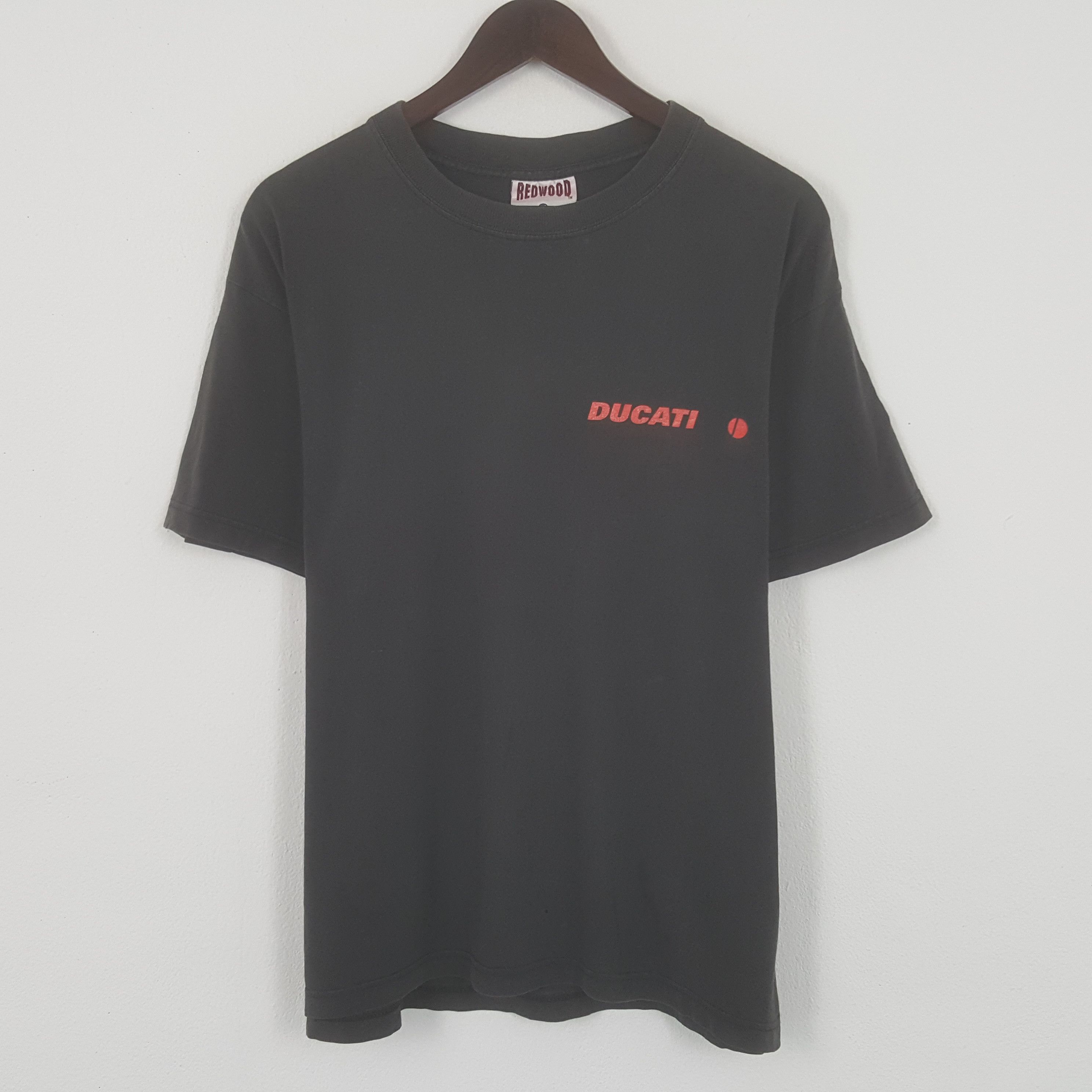 Vintage Ducati Racing Motorcycle Design Tshirt
