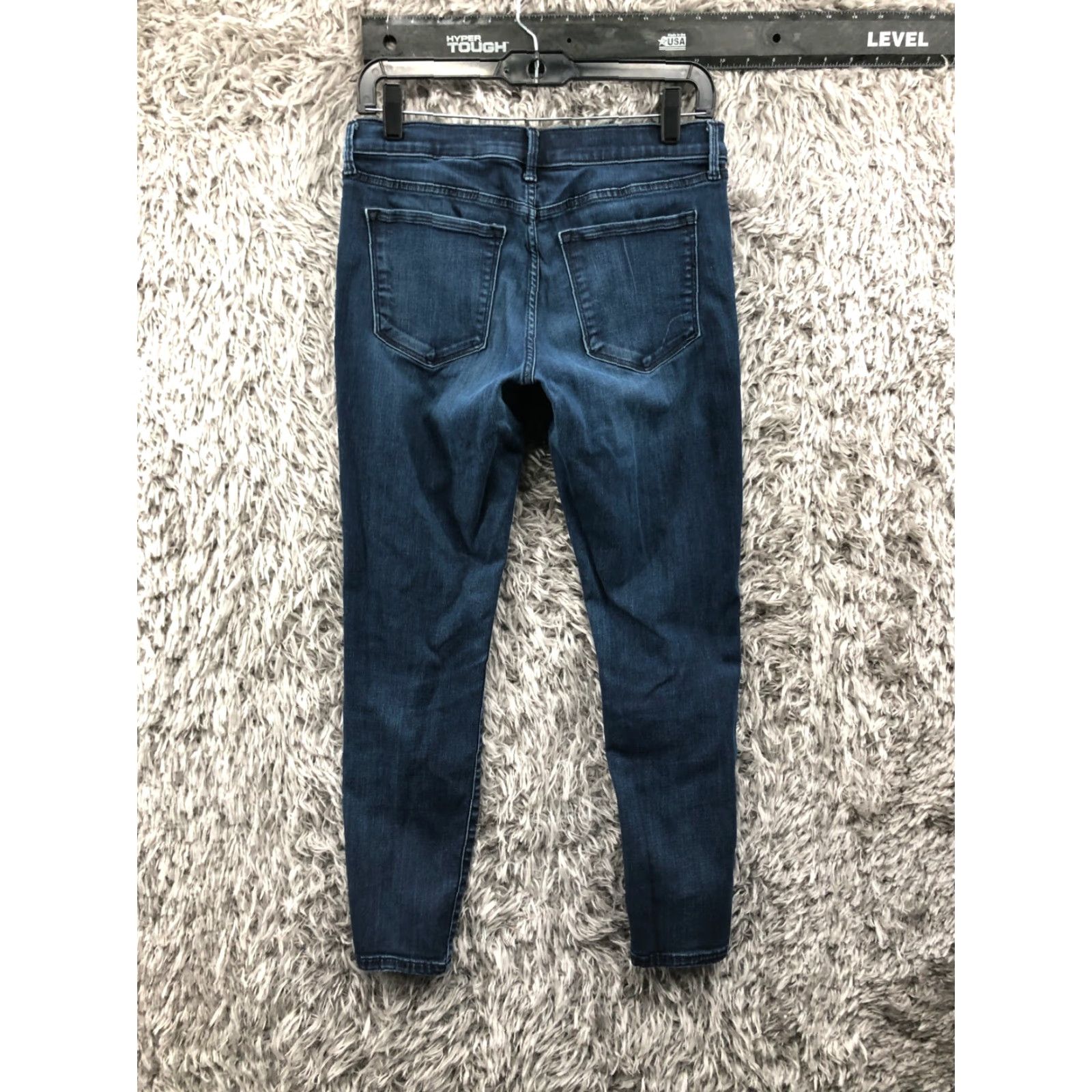 Banana Republic Banana Republic Skinny Jeans Size 28 Womens Mid Rise Dark Blue Denim Jeans Size 28" / US 6 / IT 42 - 5 Thumbnail