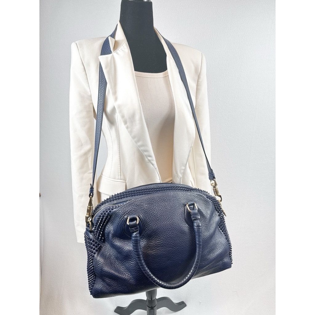 Christian Louboutin Christian Louboutin Panettone Crossbody Shoulder Bag – Blue Size ONE SIZE - 1 Thumbnail