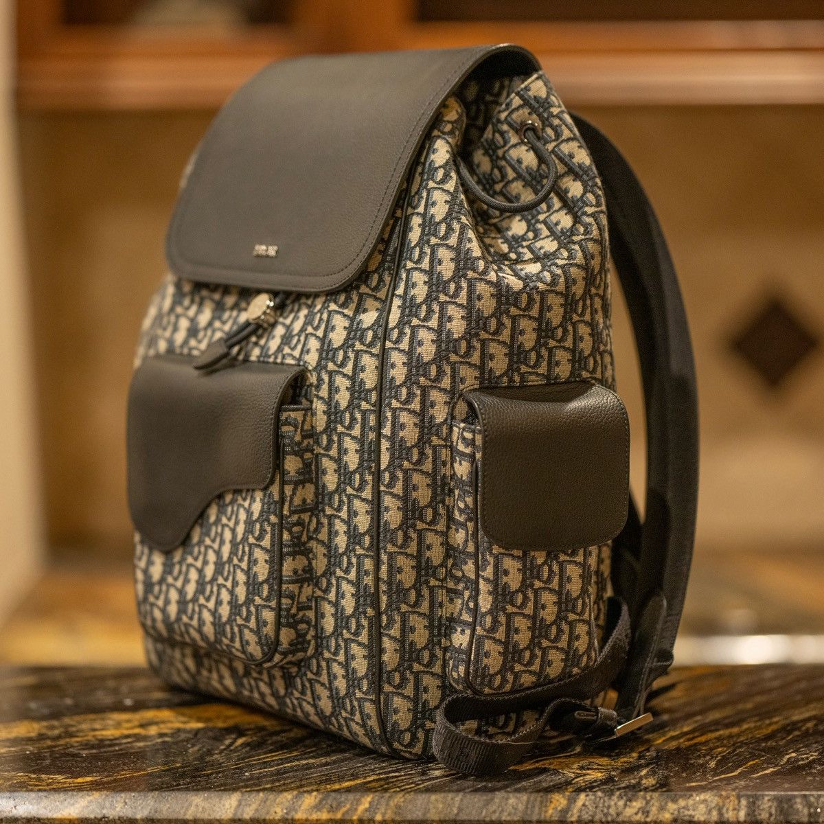 Dior Dior Saddle Monogram Backpack Rare Size ONE SIZE - 1 Thumbnail