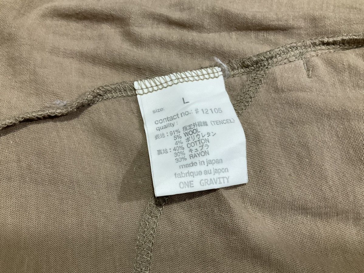 Issey Miyake × Japanese Brand 🔥Sick Y2K One Gravity Diagonal Button Double Layer Cardigan Size US L / EU 52-54 / 3 - 12 Thumbnail
