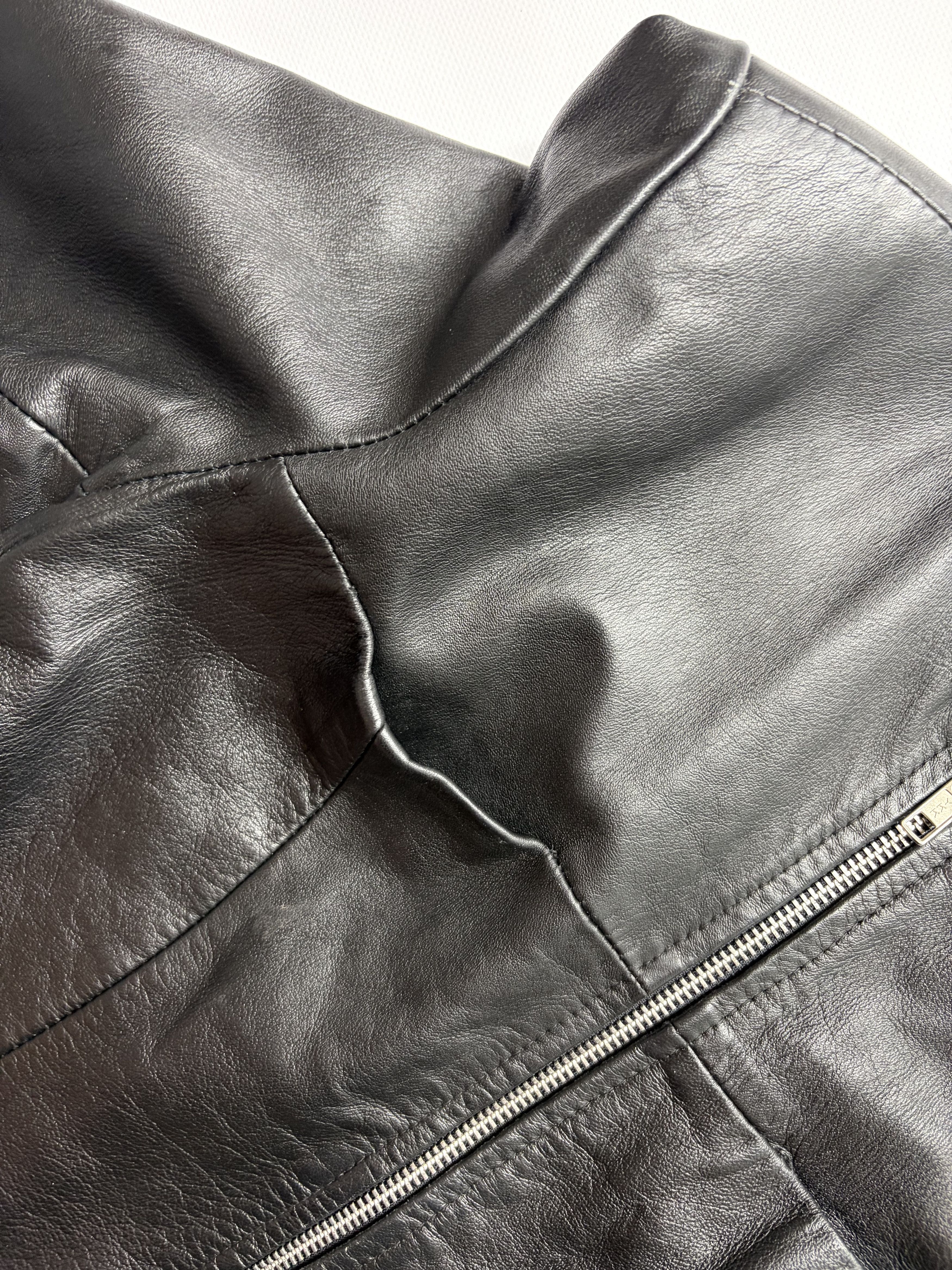 Vintage Vintage Women's Crop Leather Jacket Size M / US 6-8 / IT 42-44 - 9 Thumbnail