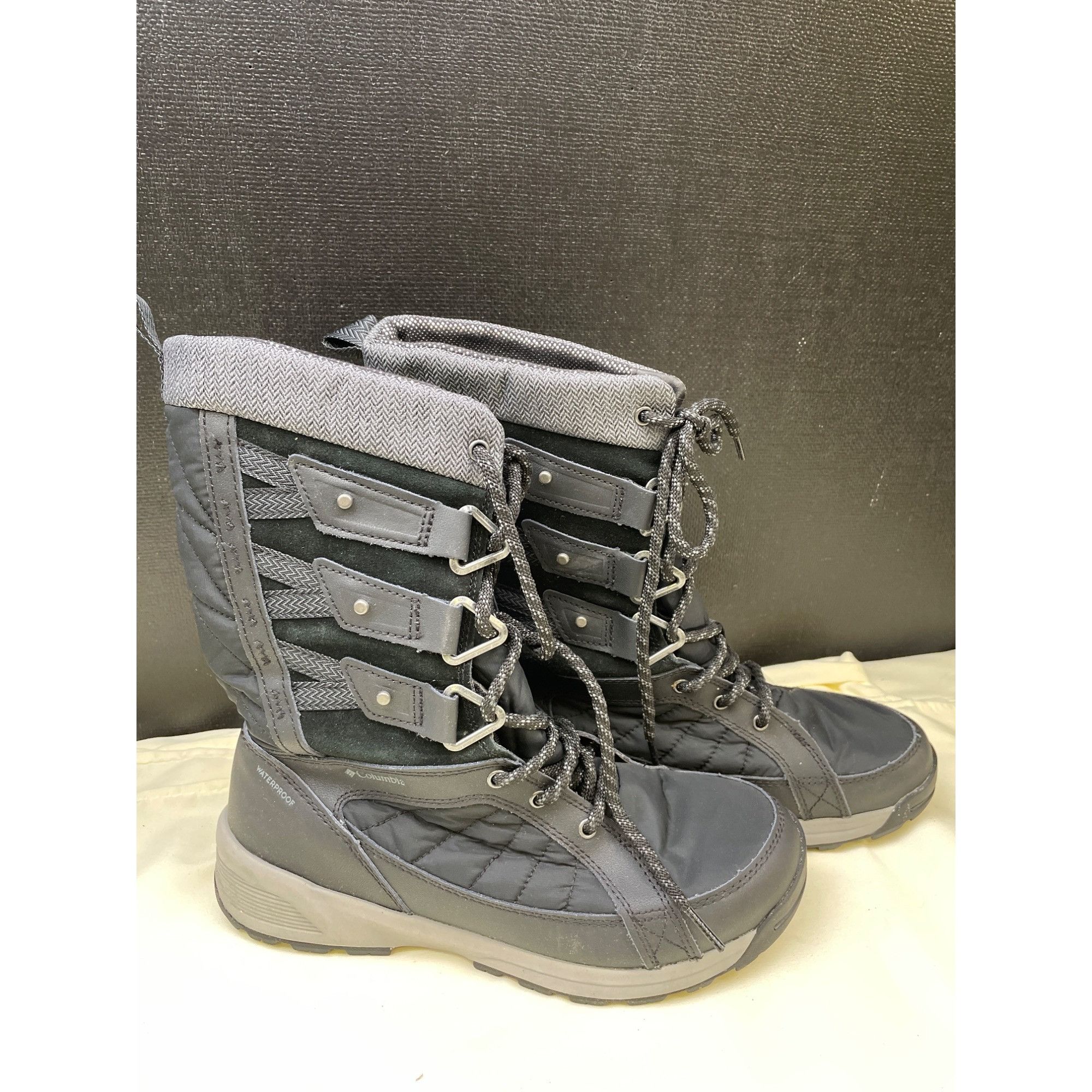 Columbia Columbia Meadow Womens Black Onmi Heat Boots shoes Size 8.5 Size US 8.5 / IT 38.5 - 3 Thumbnail