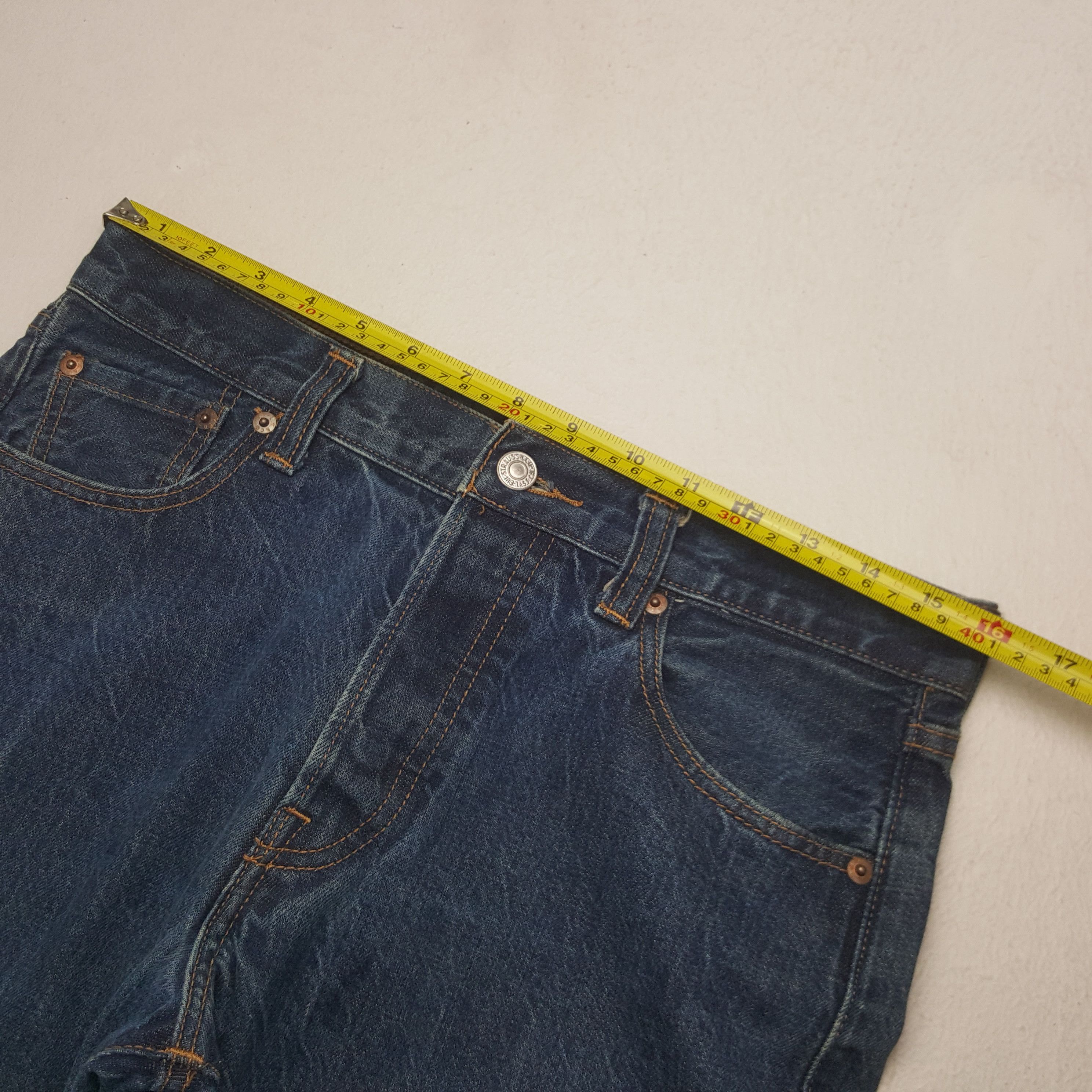 Levi's Vintage Clothing Vintage Levi's 501 Selvedge Denim Jeans Size US 32 / EU 48 - 6 Thumbnail
