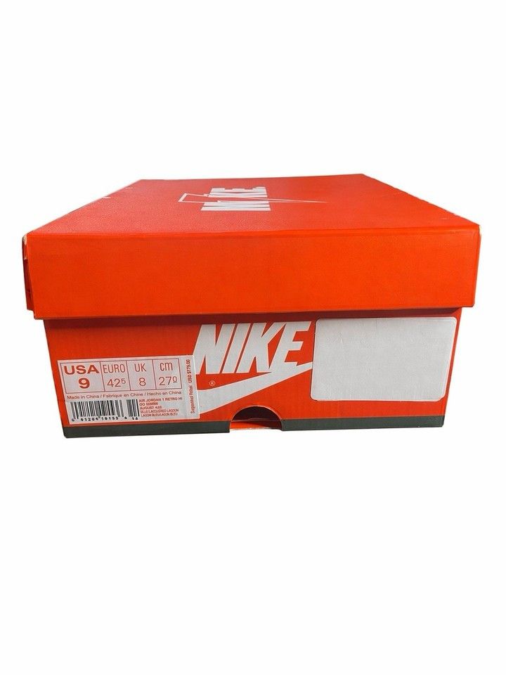 Jordan Brand Air Jordan 1 Retro High OG Gatorade Cool Blue SZ 9.5 Size US 9.5 / EU 42-43 - 5 Thumbnail