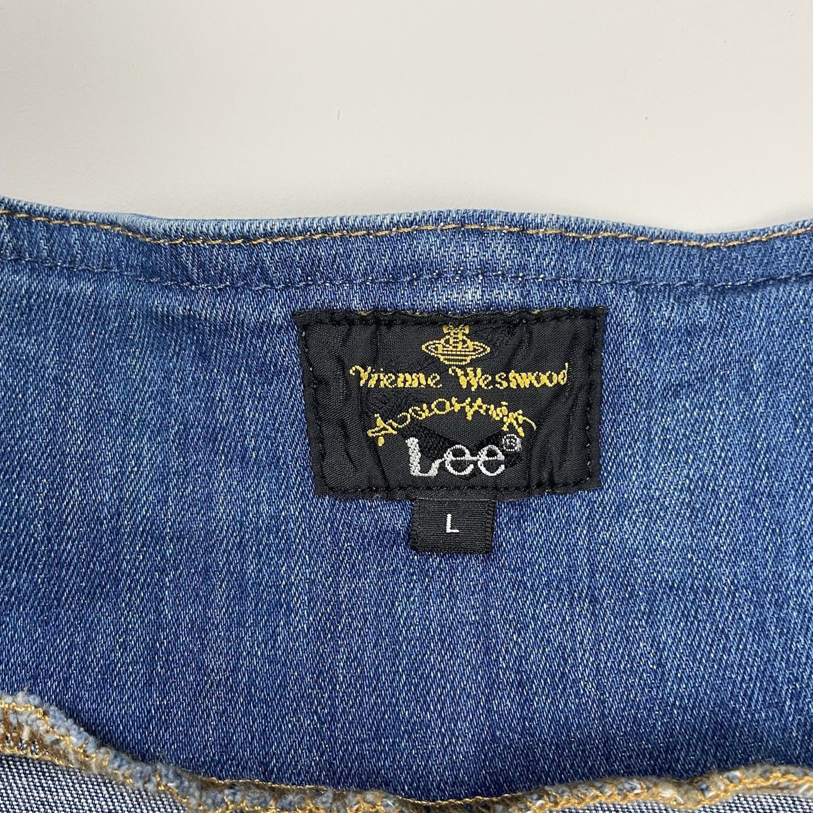Vivienne Westwood Vivienne Westwood Lee Denim Corset Pannier Blouse Bustier Size L / US 10 / IT 46 - 4 Thumbnail