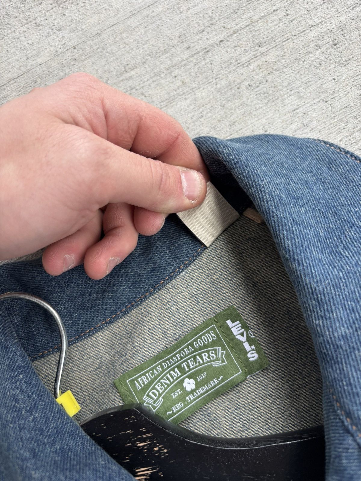 DENIM TEARS × Levi's Denim Tears x Levis Two Tone Jacket Size US M / EU 48-50 / 2 - 8 Thumbnail