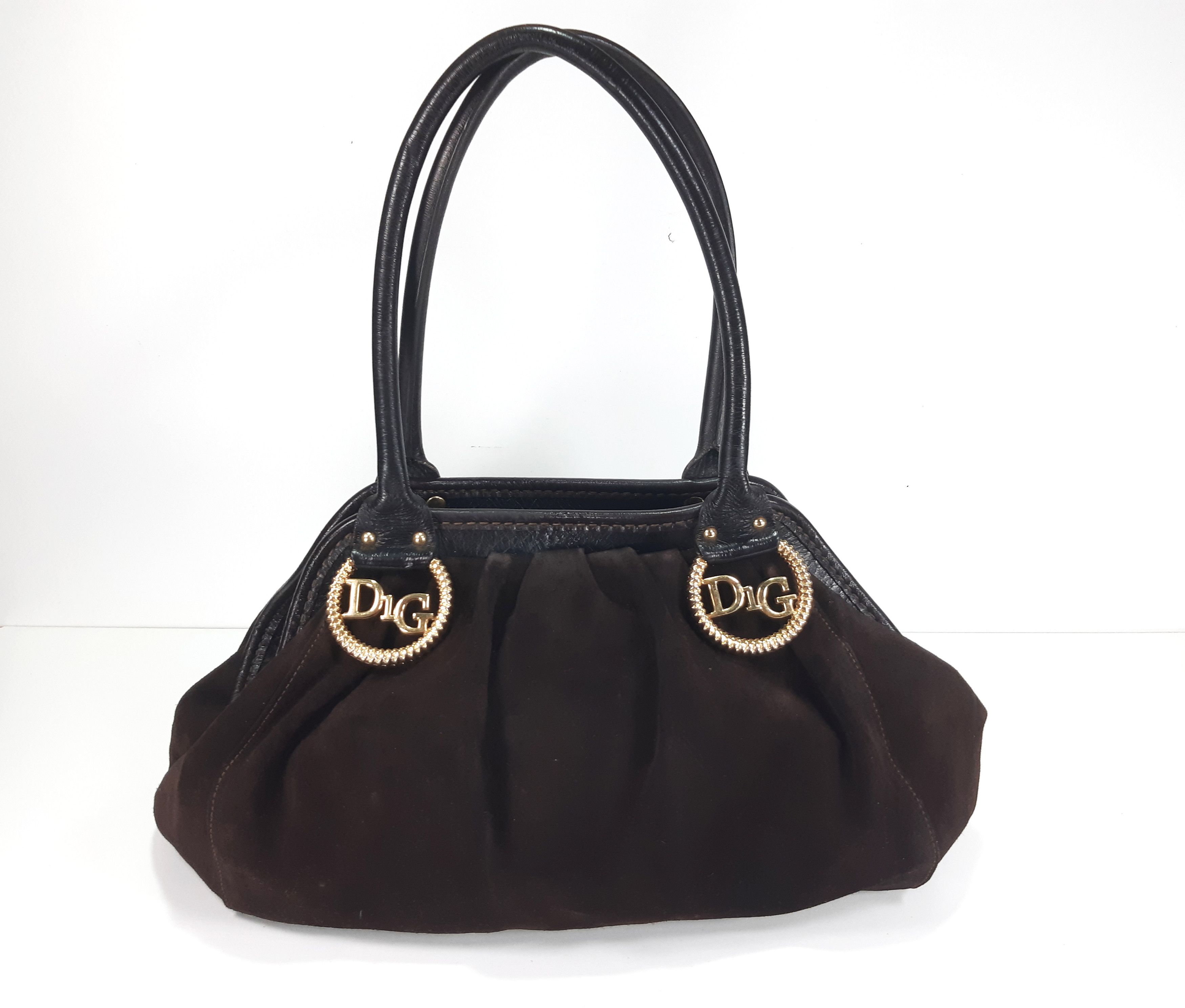 Vintage DI GREGORIO Italy Leather Bag