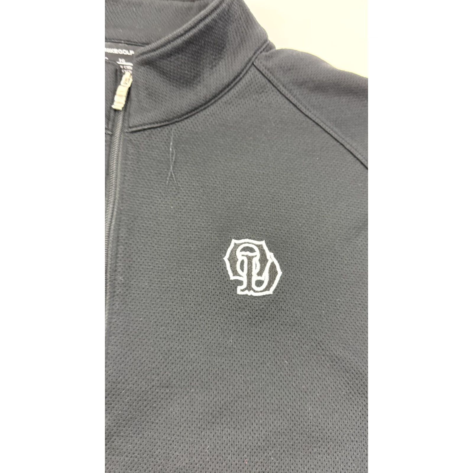 Nike Nike Golf Pullover Mens XL Black Quarter Zip Mock Neck PV Logo Performance Layer Size US XL / EU 56 / 4 - 4 Thumbnail