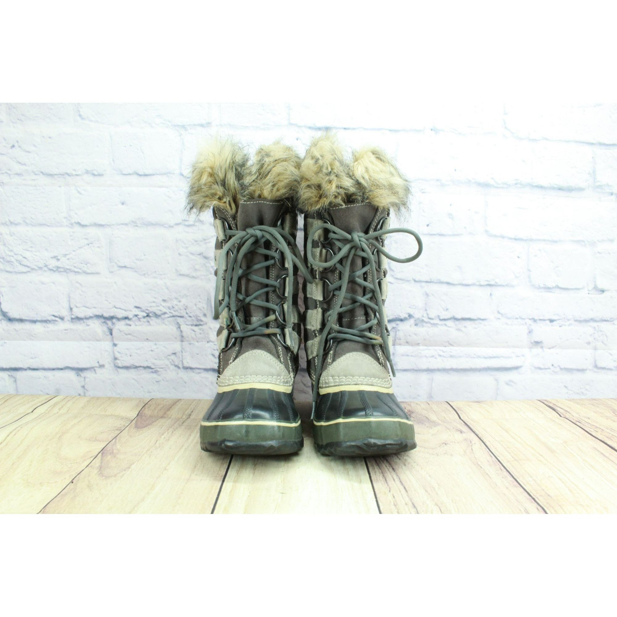 SOREL Sorel Joan of Arctic Waterproof Shearling Winter Boots Size US 5 / IT 35 - 4 Thumbnail