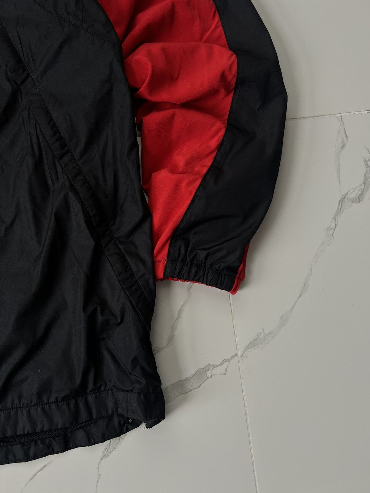 Nike × Vintage 90's NIKE CLIMAFIT RETRO RARE SWOOSH LOGO Y2K TRACK JACKET Size US XL / EU 56 / 4 - 4 Thumbnail