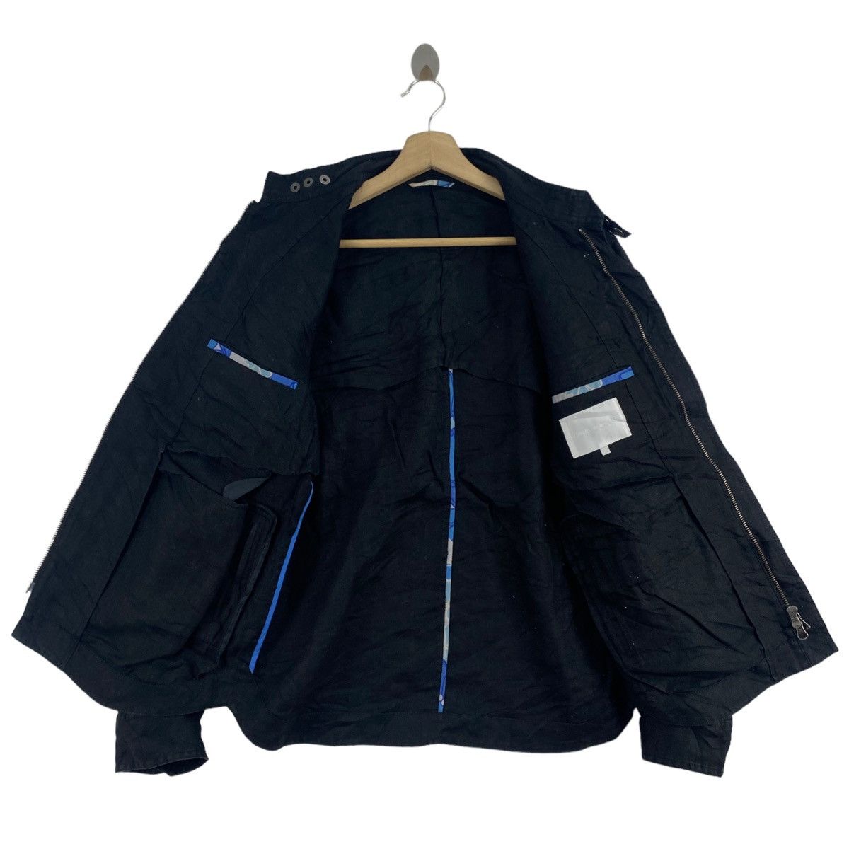 Japanese Brand BUONA GIORNATA Japanese Brand Black Denim Jeans Jacket Size US M / EU 48-50 / 2 - 4 Thumbnail