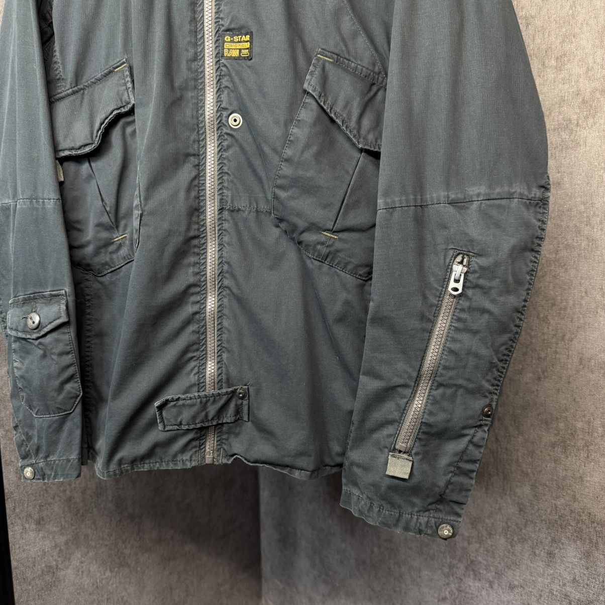 G-Star × Japanese Brand × Vintage G-Star Raw Cargo Jacket Vintage Size US M / EU 48-50 / 2 - 3 Thumbnail