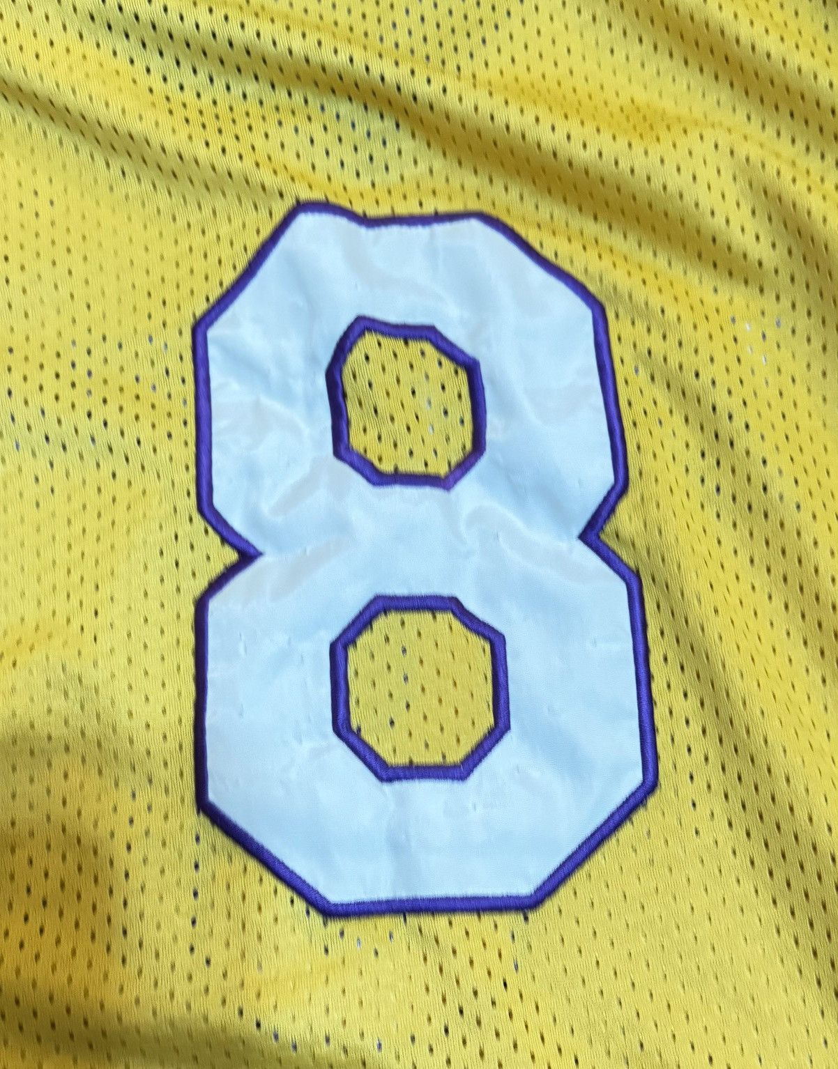 Other Los Angeles Lakers Number “8” Vintage Stitched Jersey Size US XL / EU 56 / 4 - 5 Thumbnail