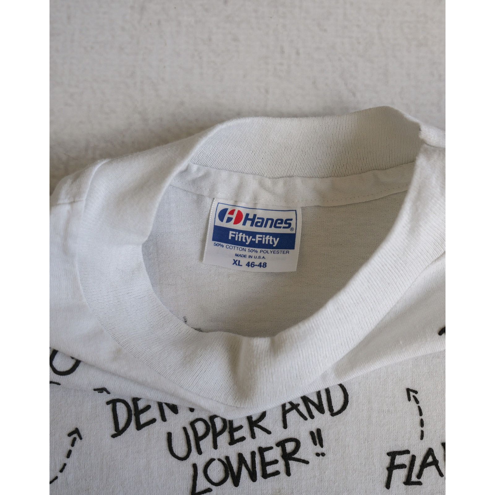 The Unbranded Brand Vintage 90s All Over Print White T-Shirt - Men's XL Size US XL / EU 56 / 4 - 3 Thumbnail
