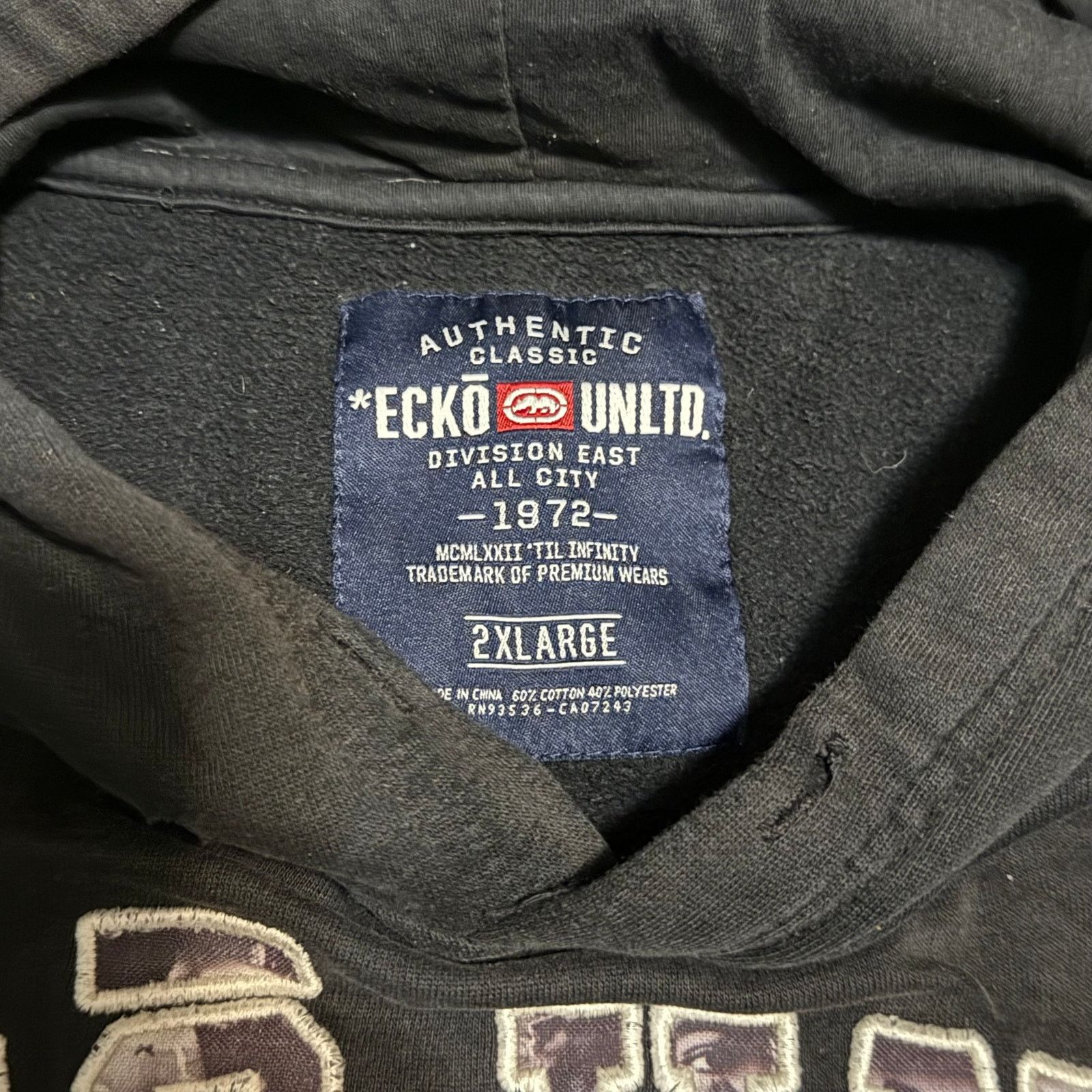 Ecko Unltd. Ecko Unltd Girl Logo Hoodie Size 2XL Distressed Thrashed Y2K Size US XXL / EU 58 / 5 - 6 Thumbnail