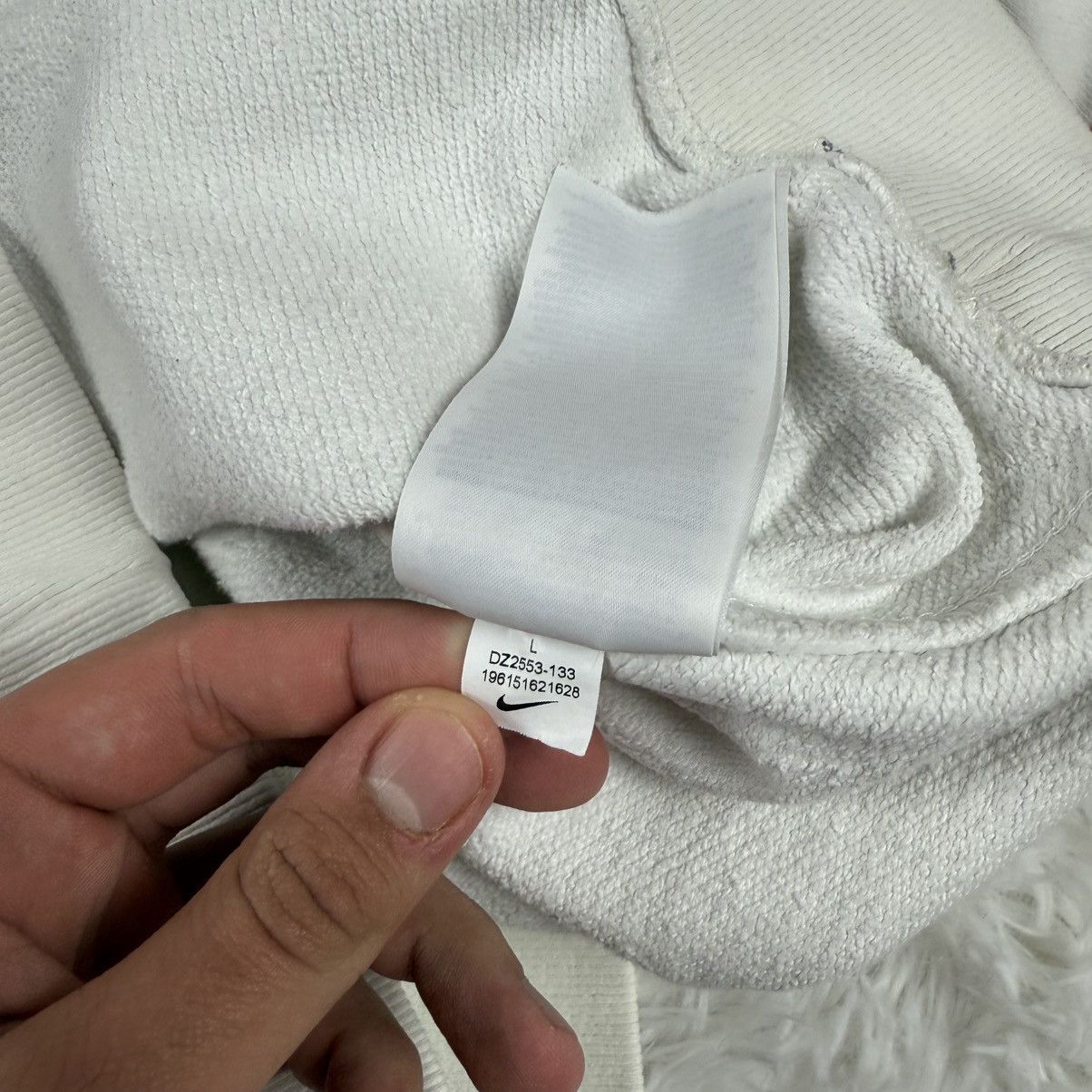 Nike Nike Sweatshirt Big Central Logo M Streetwear Drill Y2K Size US M / EU 48-50 / 2 - 9 Thumbnail