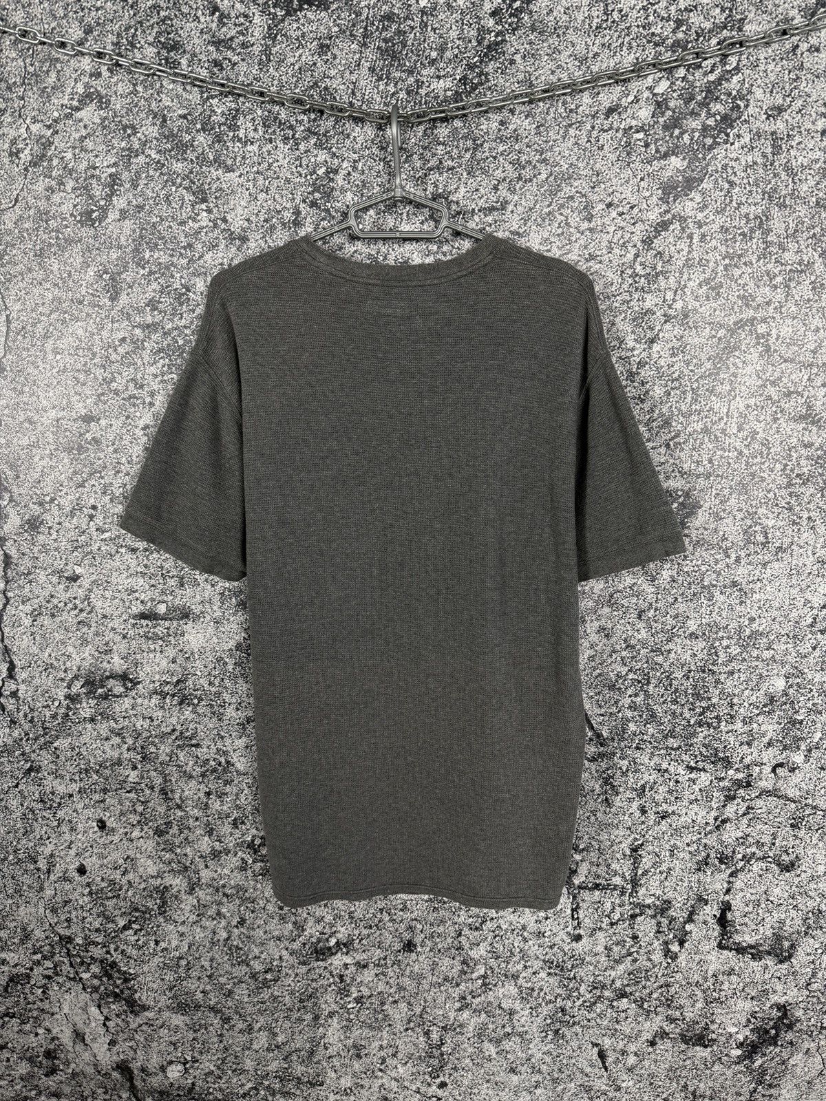 Polo Ralph Lauren Polo Ralph Lauren Basic Waffle T-Shirt Pony Logo Gray XL Size US XL / EU 56 / 4 - 9 Thumbnail