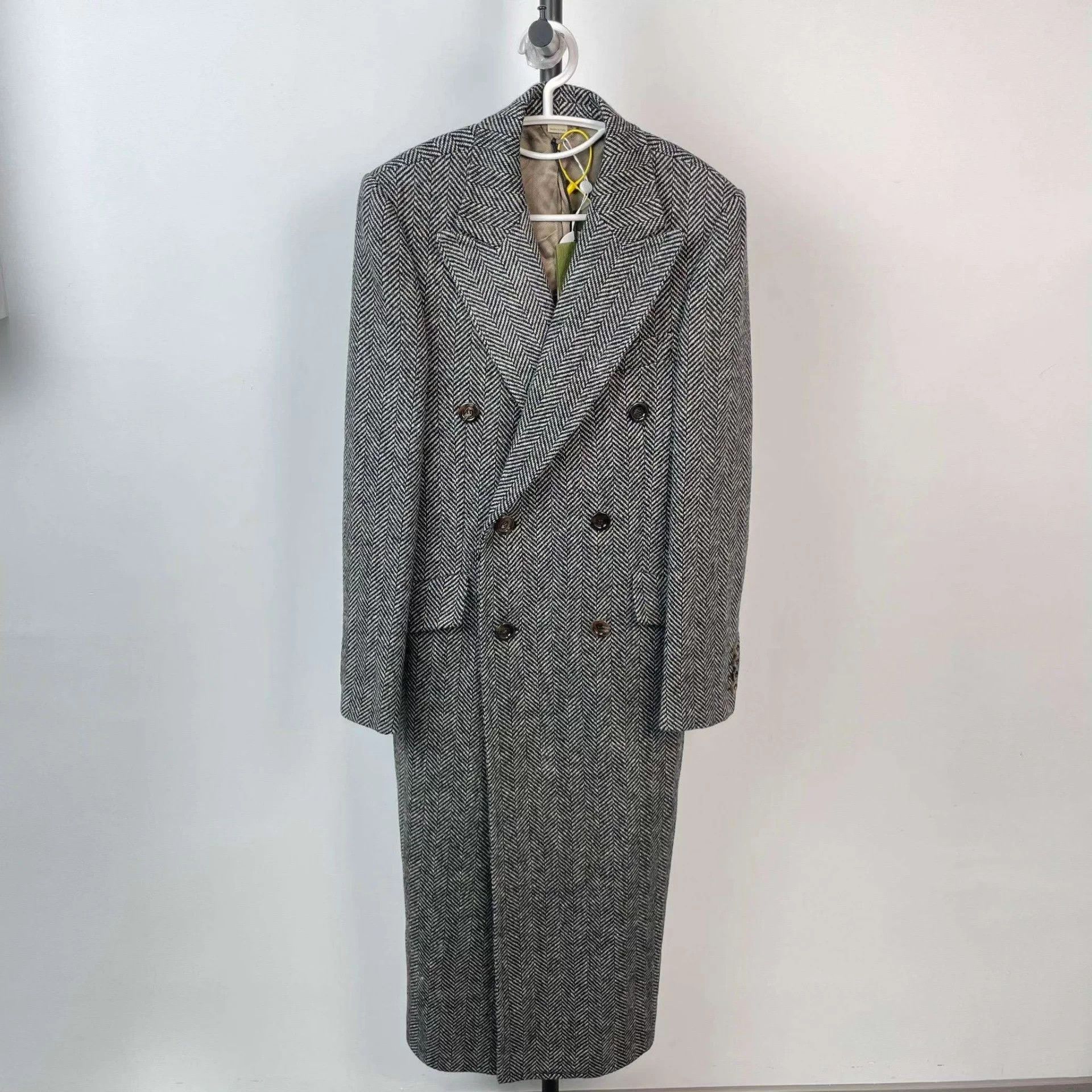 Gucci Gucci overcoat black and gray 46 Size XL / US 12-14 / IT 48-50 - 1 Thumbnail