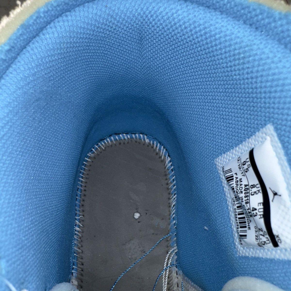 Jordan Brand × Nike × Off-White Jordan 1 Retro High Off-White University Blue Size US 9.5 / EU 42-43 - 14 Thumbnail