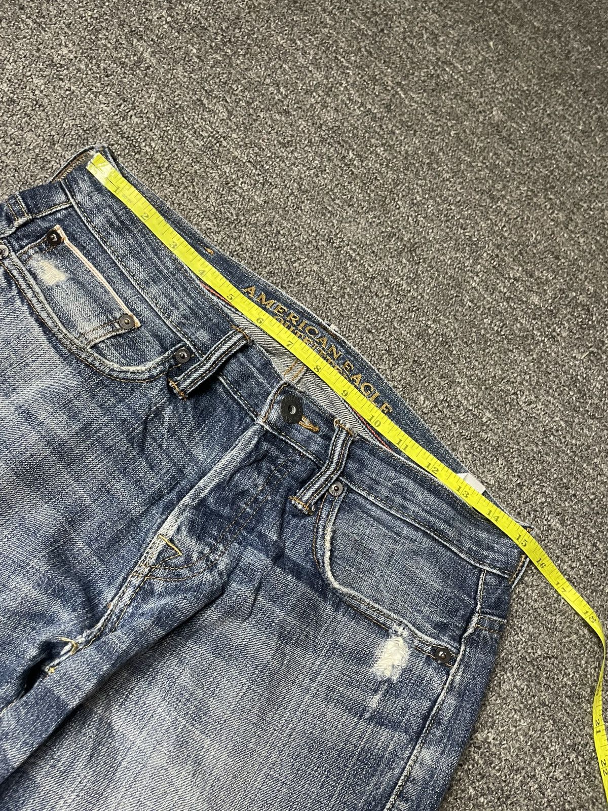 American Eagle Outfitters × Vintage American Eagle Outfitters Distressed Denim Jeans (92) Size US 30 / EU 46 - 5 Thumbnail