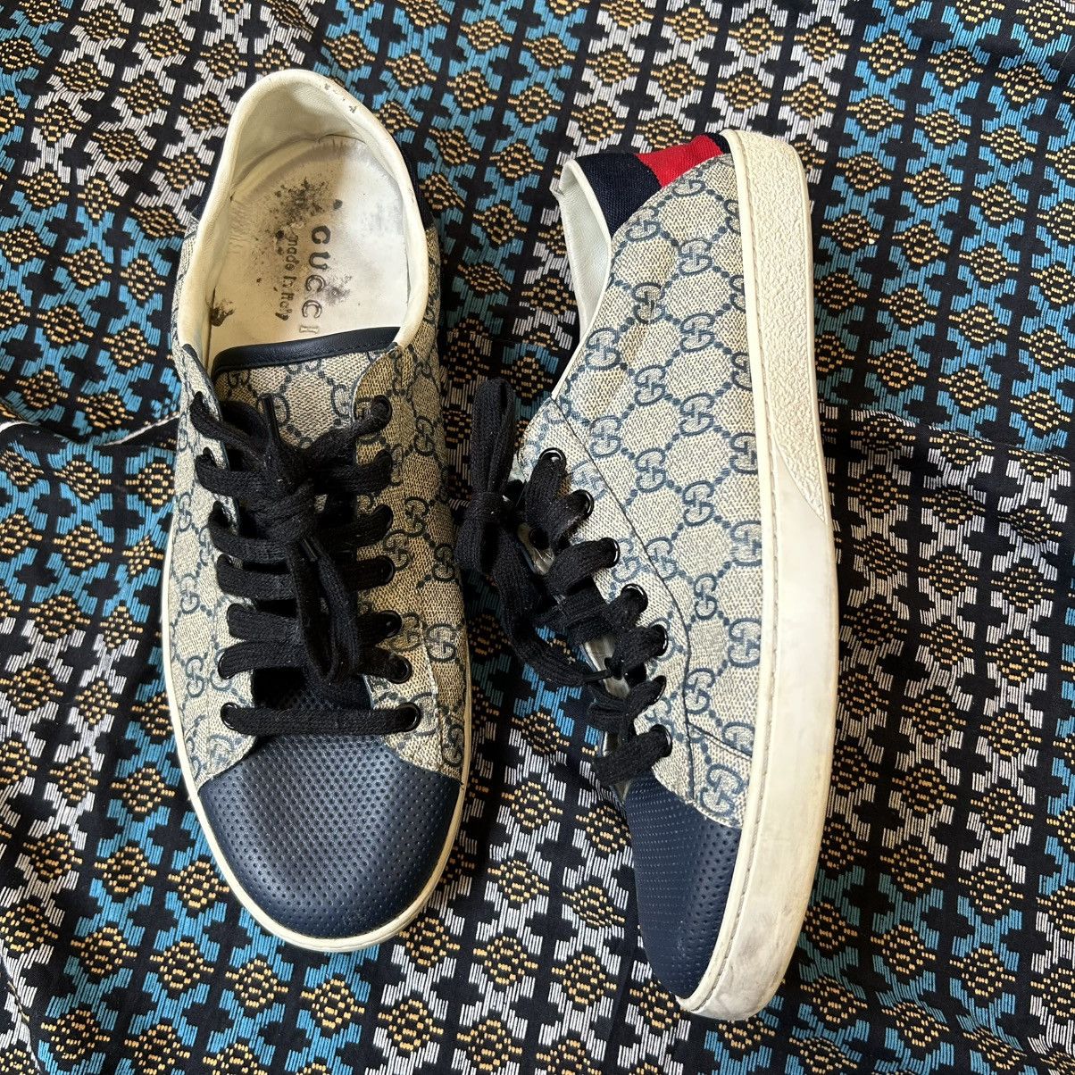 Gucci Gucci Brooklyn GG Supreme Low Sneaker Size10 EU44 US11 Size US 10 / EU 43 - 3 Thumbnail