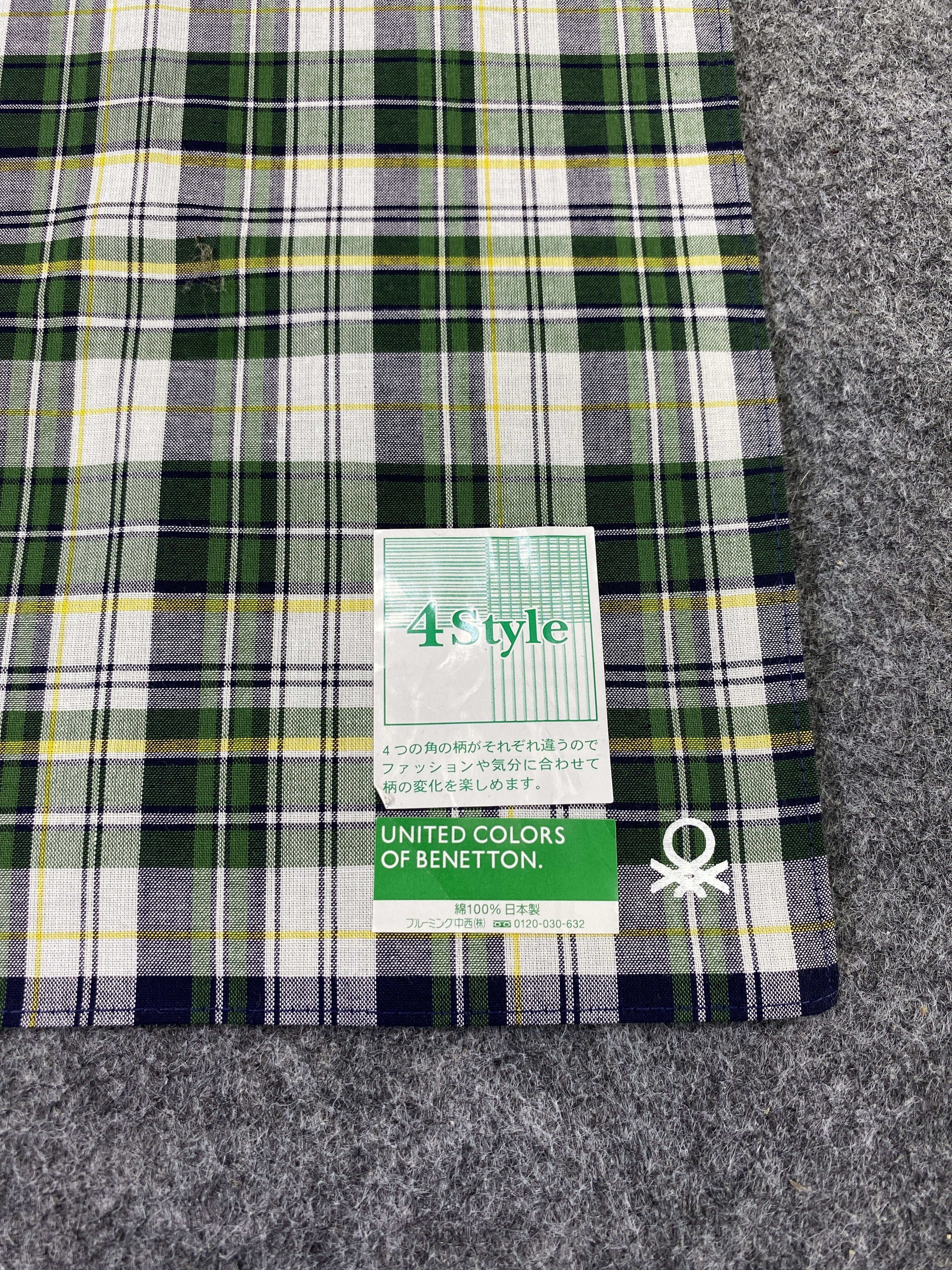 United Colors Of Benetton Benetton Neckerchief / Bandana / Handkerchief-B121 Size ONE SIZE - 5 Thumbnail