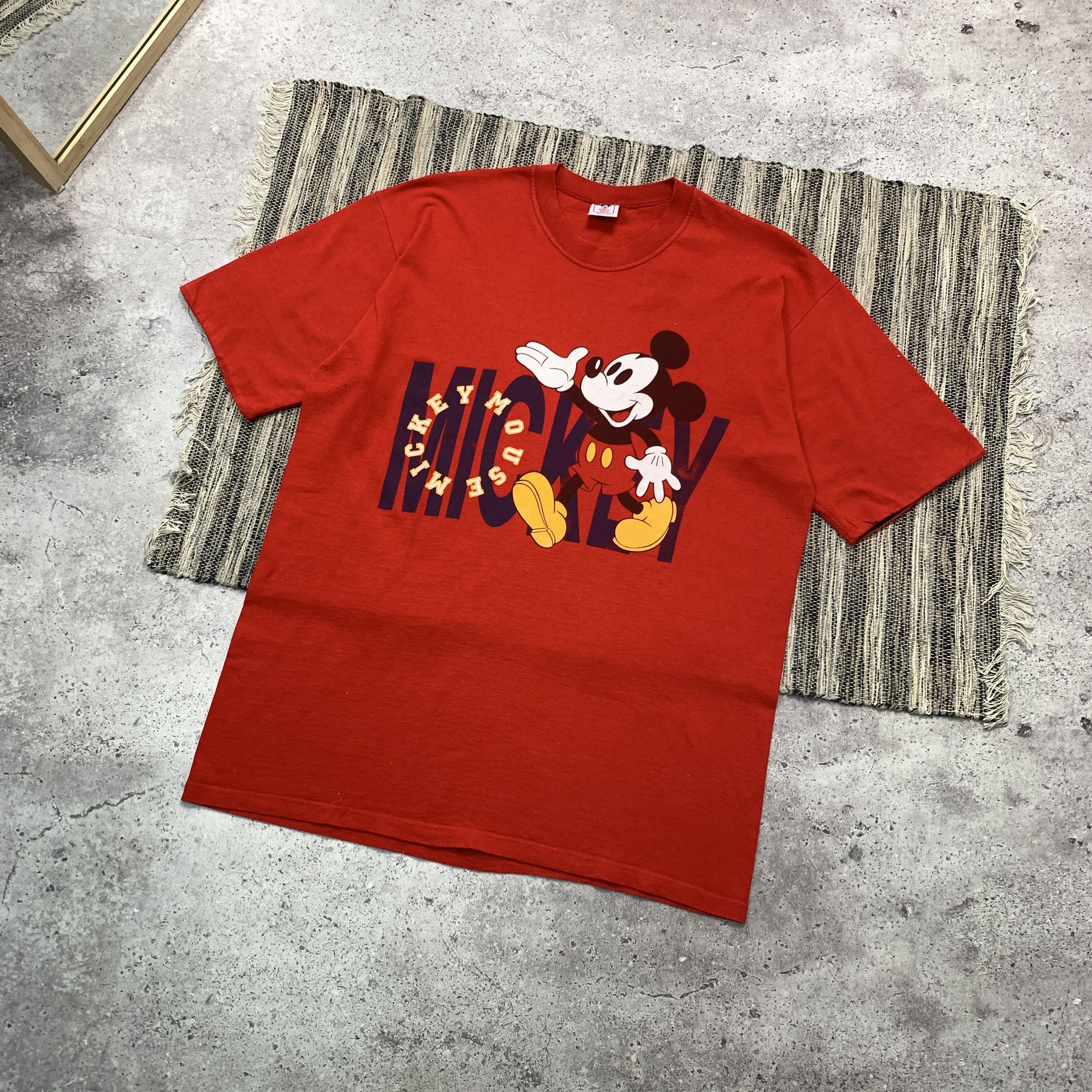 Disney Vintage Disney Mickey Mouse Made in USA Graphic Tee Shirt XL Size US XL / EU 56 / 4 - 3 Thumbnail