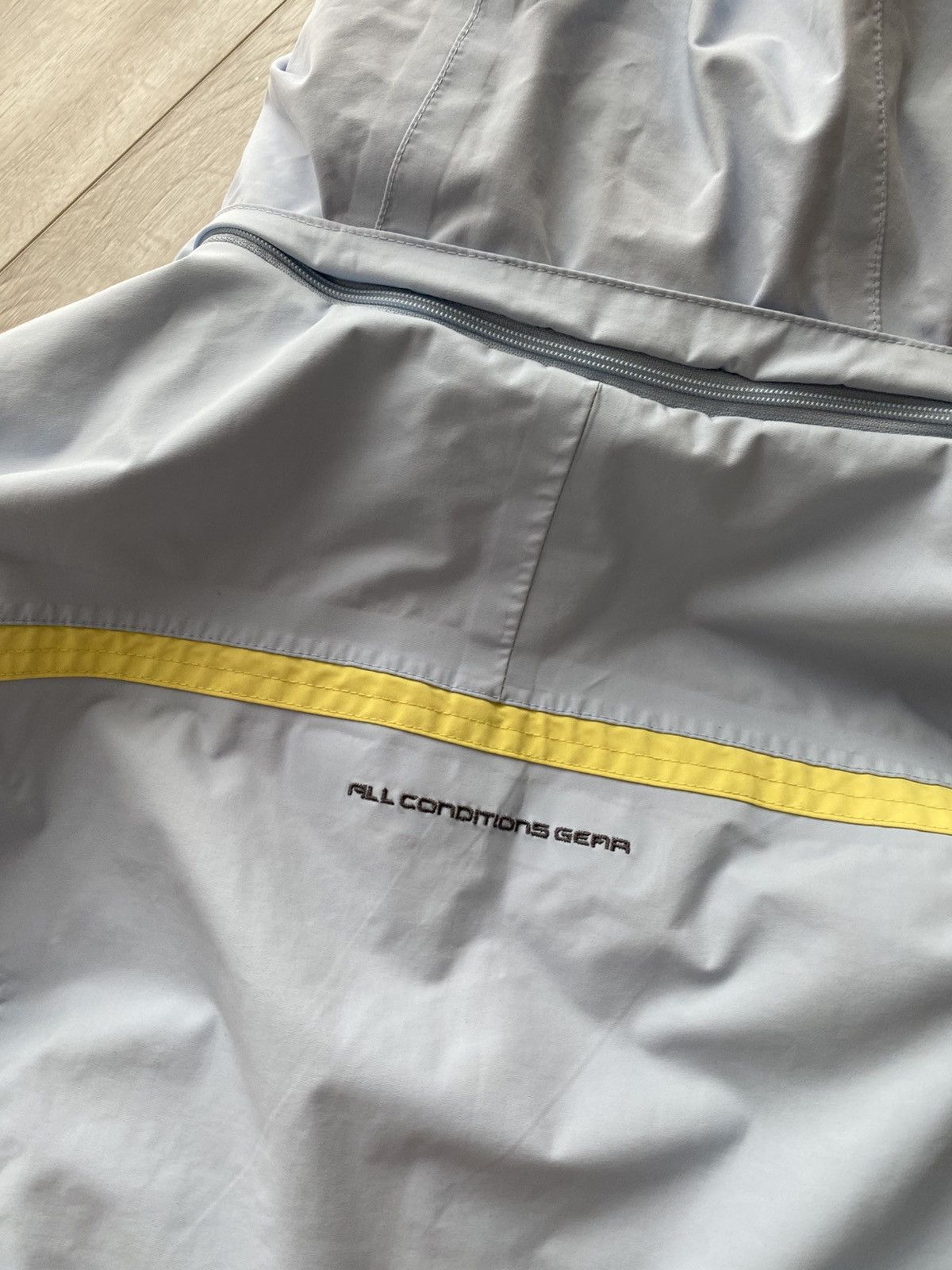 Nike × Nike ACG × Vintage Nike ACG Vintage Grey Baby Blue Tech Windbreaker Jacket Size M / US 6-8 / IT 42-44 - 14 Thumbnail