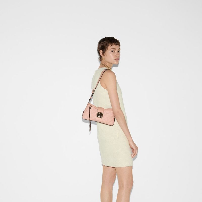 Gucci o1la5ras0526 Size: OS / Padlock Small Shoulder Bag in Pink Size ONE SIZE - 3 Thumbnail