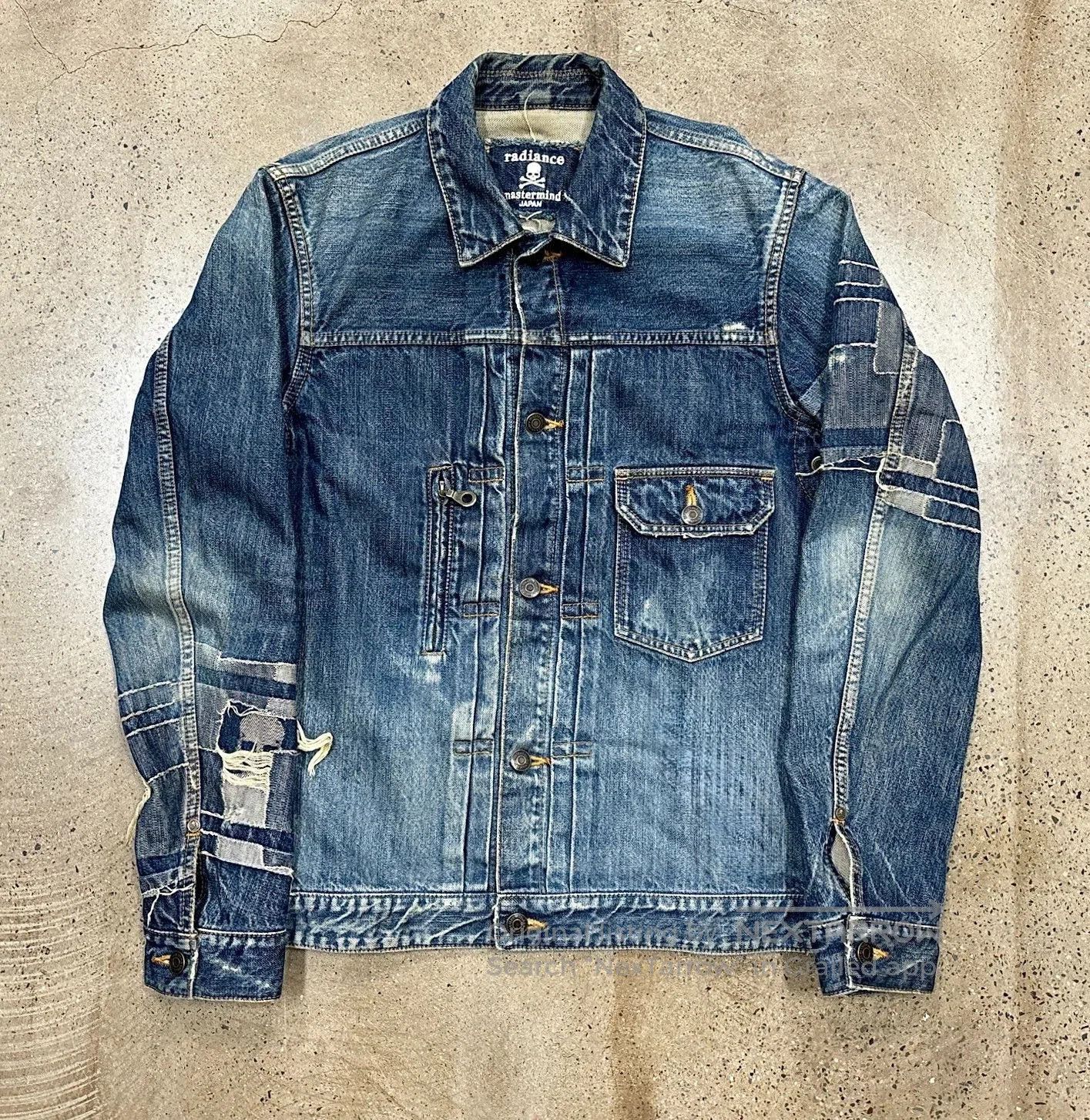Mastermind Japan Mastermind Japan 11SS Embroidered Denim Jacket. Size US M / EU 48-50 / 2 - 1 Thumbnail