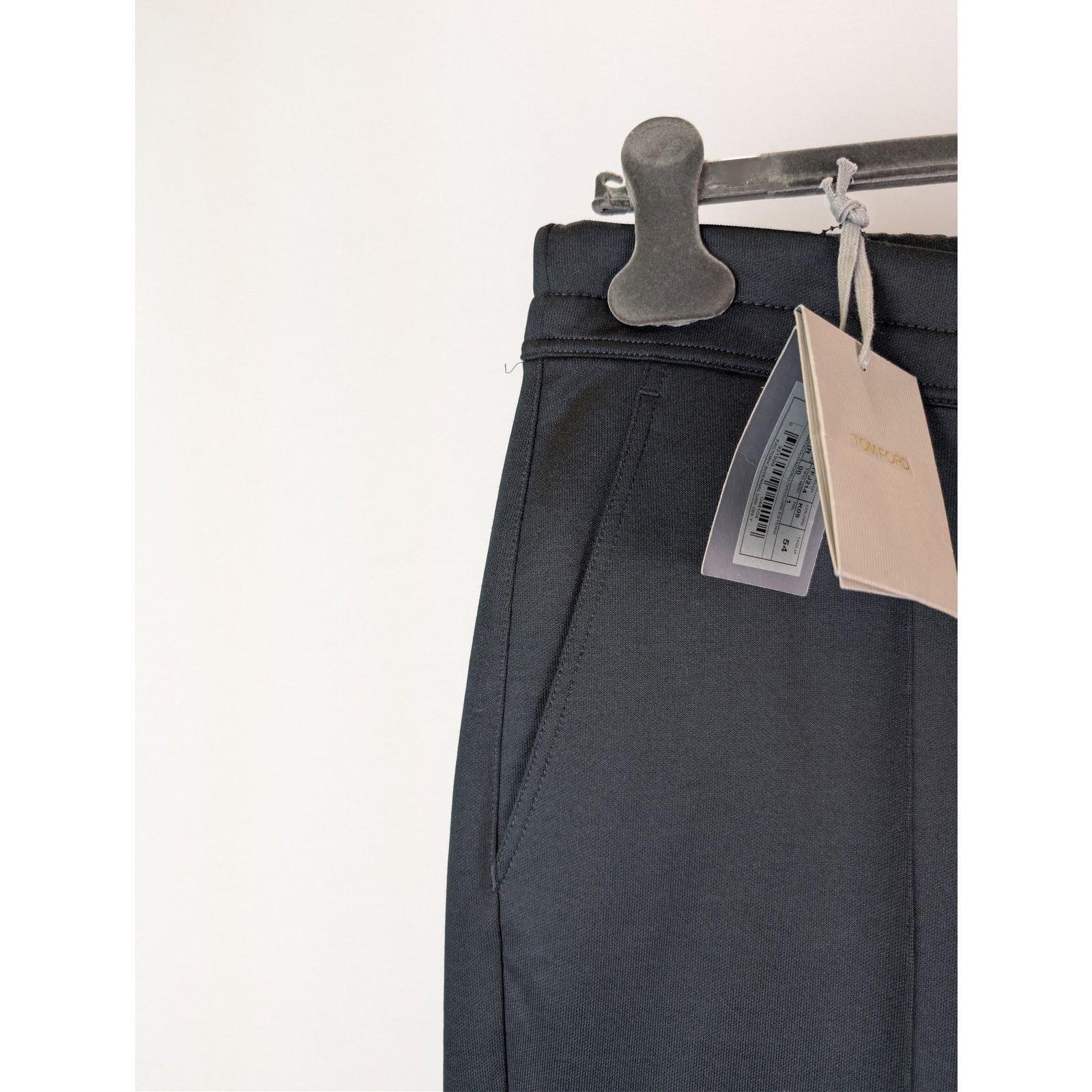 Tom Ford o1rshd1 Cut Sewn Technical Track Trousers Sweatpants Black Size US 38 / EU 54 - 5 Thumbnail