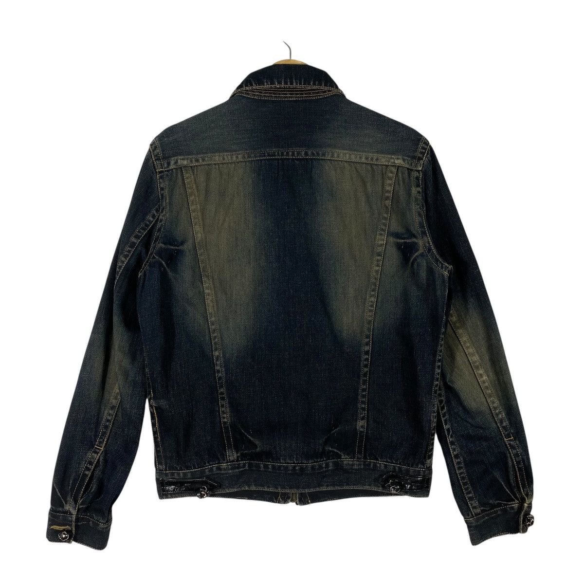 Japanese Brand Vintage Irish Denim Button Jacket Size 3 Blue Colour Size US M / EU 48-50 / 2 - 11 Thumbnail