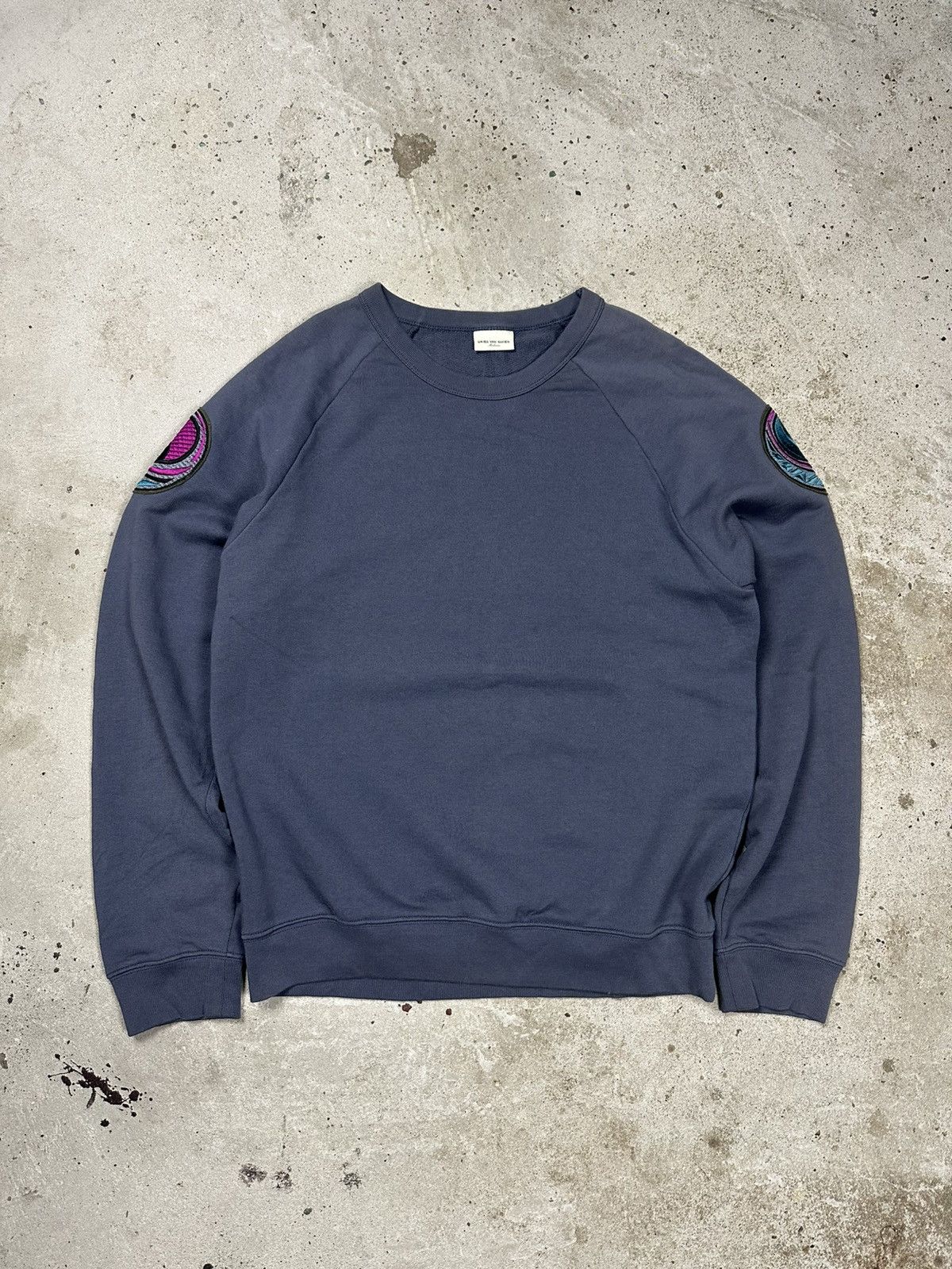 Dries Van Noten Dries Van Noten A/W 16 Psychedelic Yin Yang Crewneck Badge Size US M / EU 48-50 / 2 - 1 Thumbnail