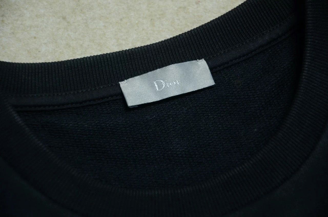 Dior Dior by Dior Classic Black Slogan Hoodie L Size US L / EU 52-54 / 3 - 5 Thumbnail