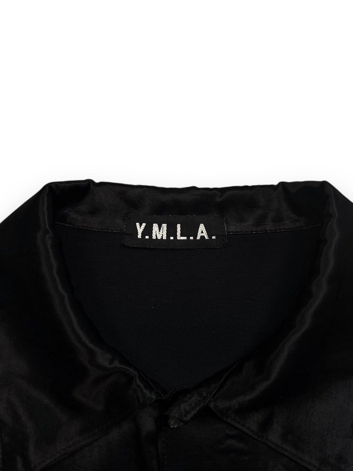Vintage 90s Y.M.L.A Vintage Satin Dress Shirt Loose Fit Size US XL / EU 56 / 4 - 7 Thumbnail