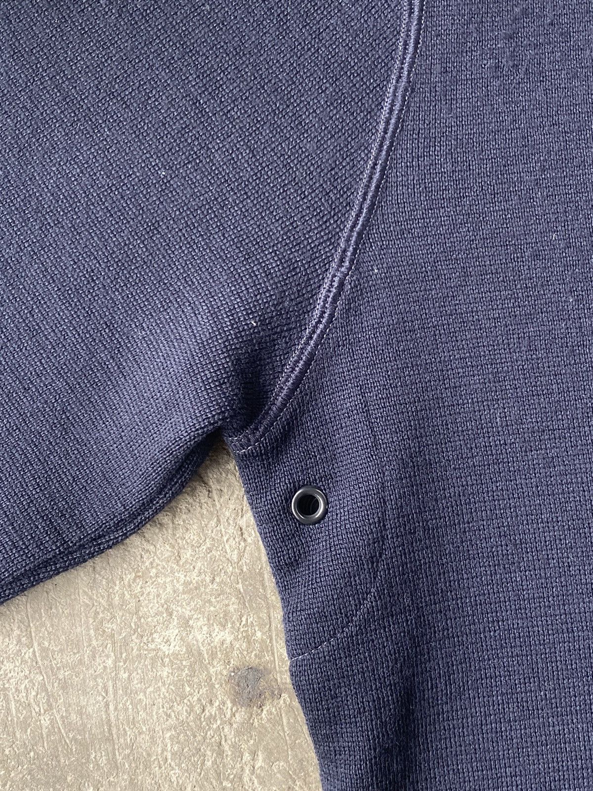 Prada Prada Navy Blue Wool Sweater Red Tab Size US M / EU 48-50 / 2 - 7 Thumbnail